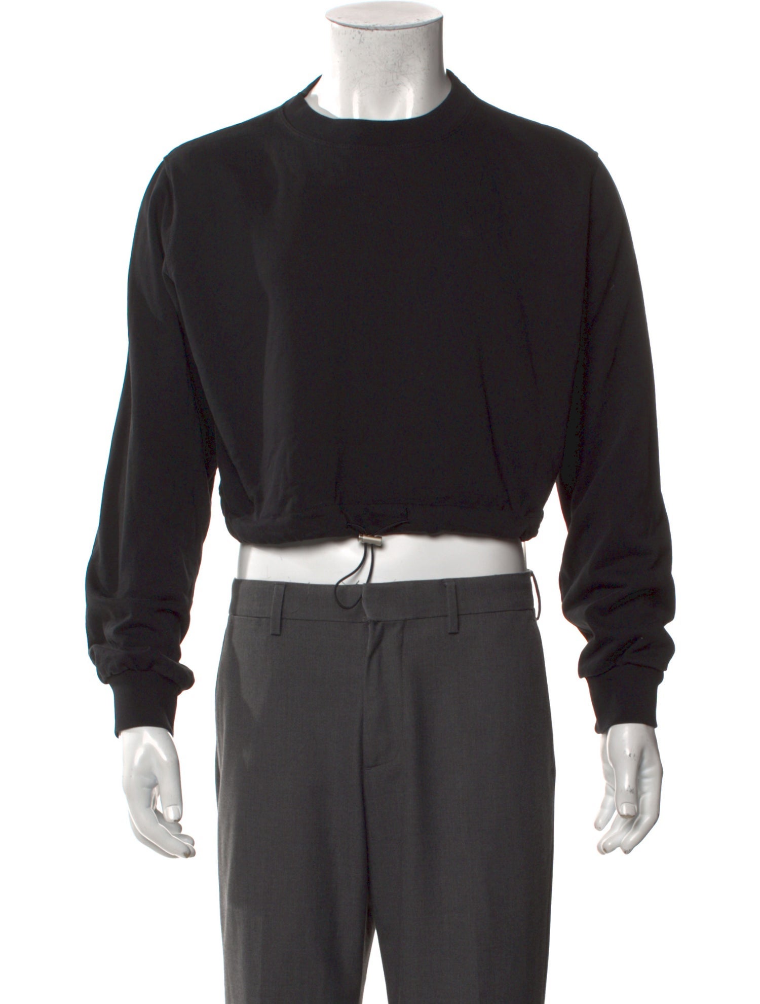 The Frankie Shop Crew Neck Long Sleeve Sweatshirt