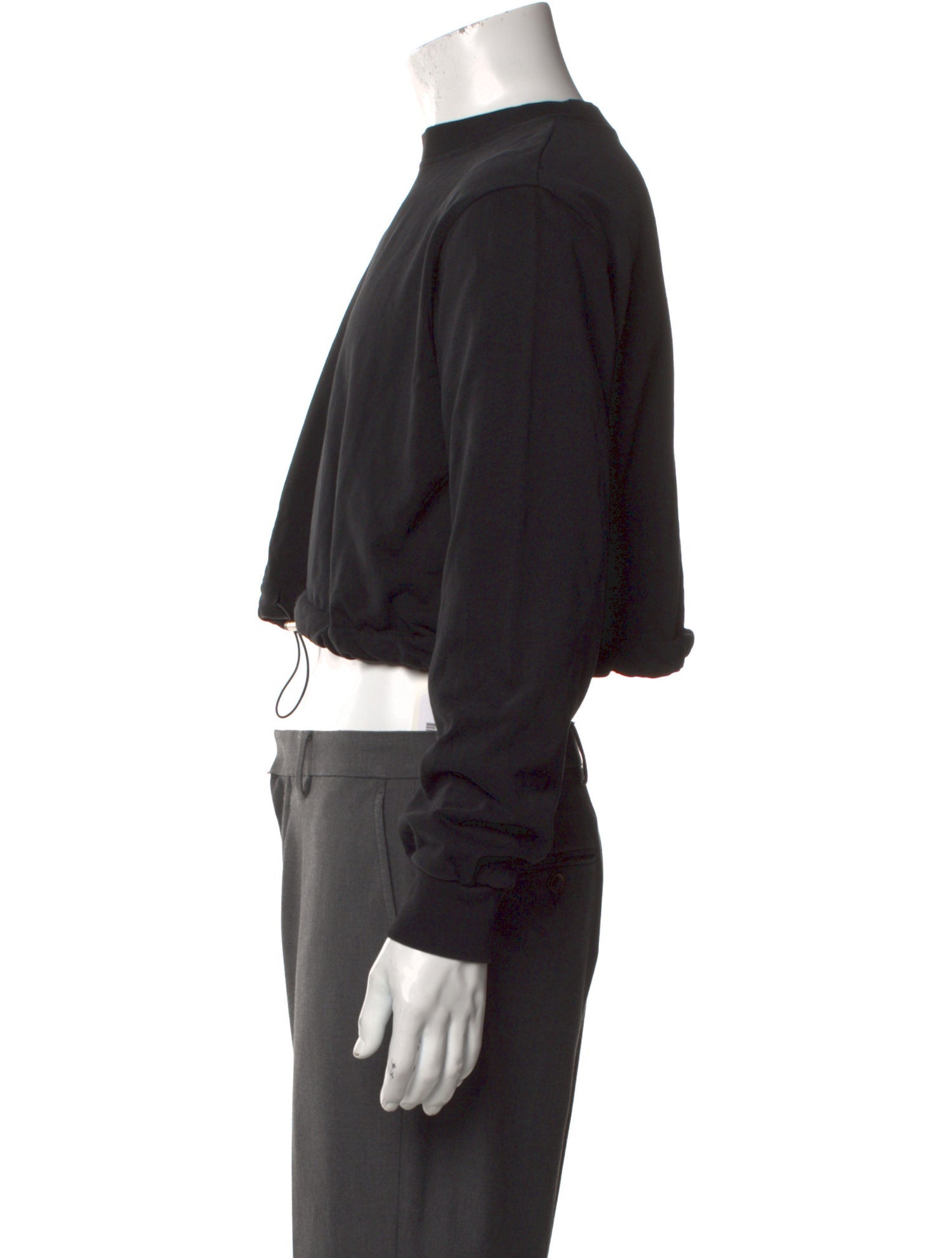 The Frankie Shop Crew Neck Long Sleeve Sweatshirt