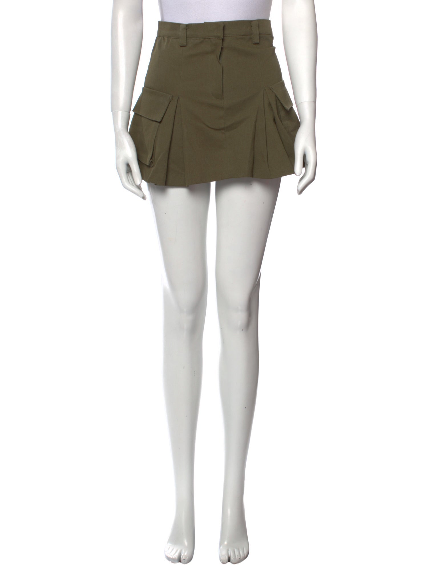 The Frankie Shop Pleated Accents Mini Skirt w/ Tags