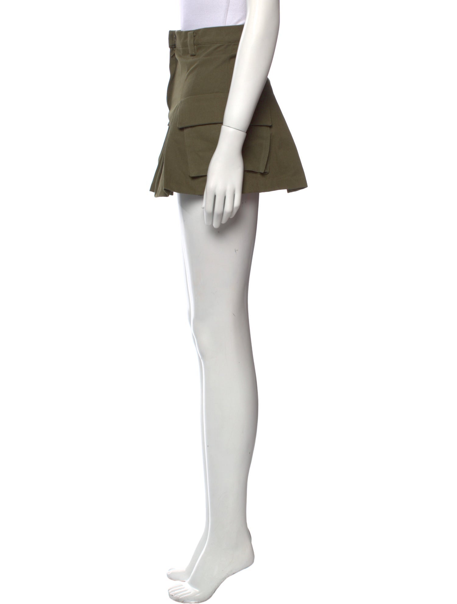 The Frankie Shop Pleated Accents Mini Skirt w/ Tags