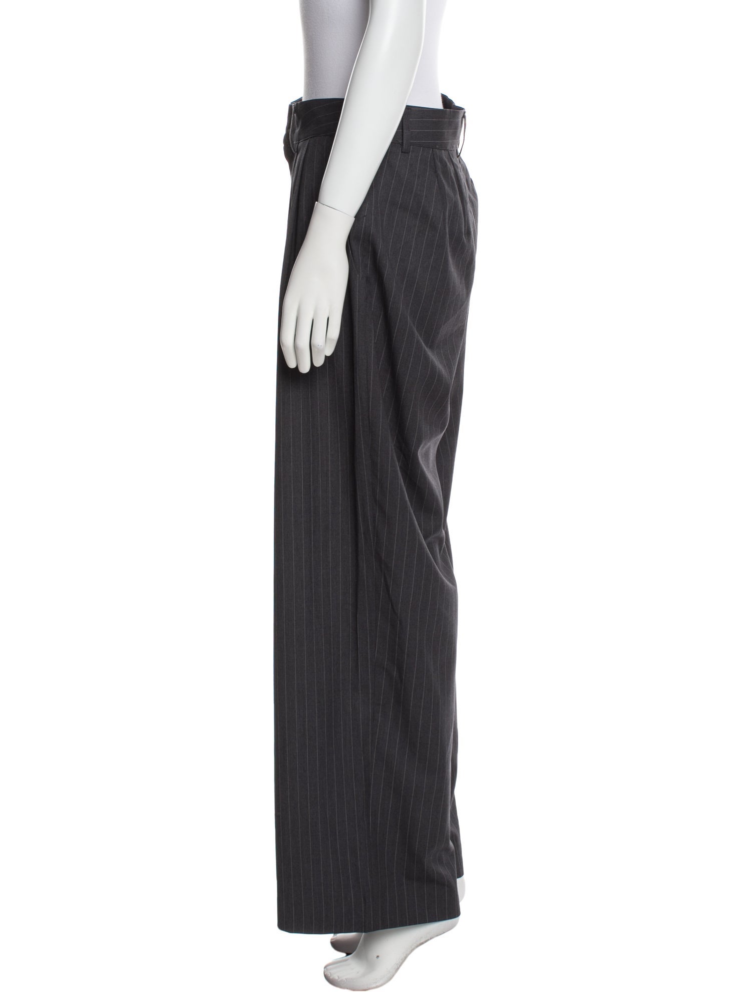 The Frankie Shop Striped Wide Leg Pants