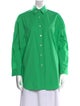 The Frankie Shop Long Sleeve Button-Up Top