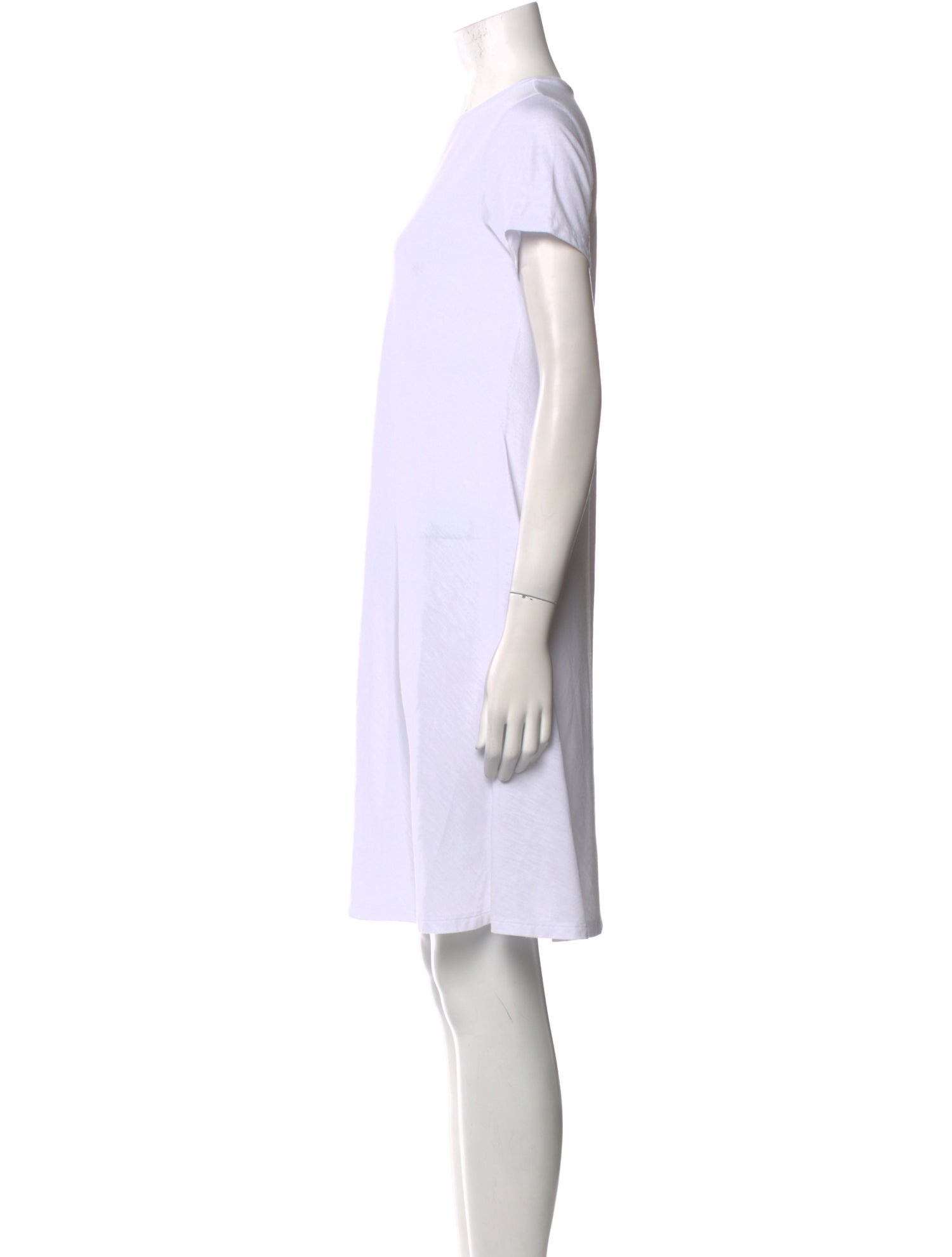 The Frankie Shop Crew Neck Knee-Length Dress