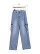The Frankie Shop High-Rise Wide Leg Jeans