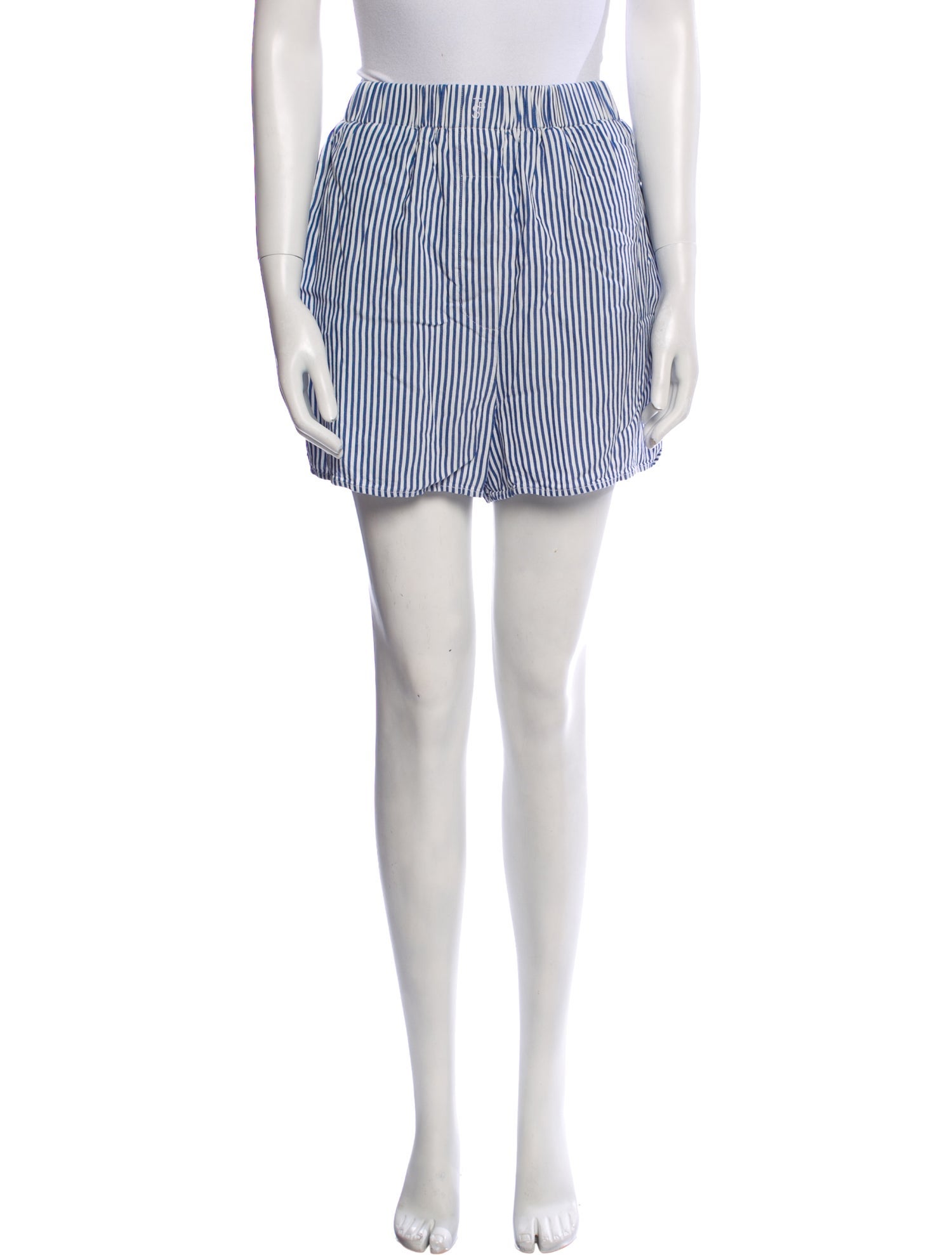 The Frankie Shop Striped Mini Shorts