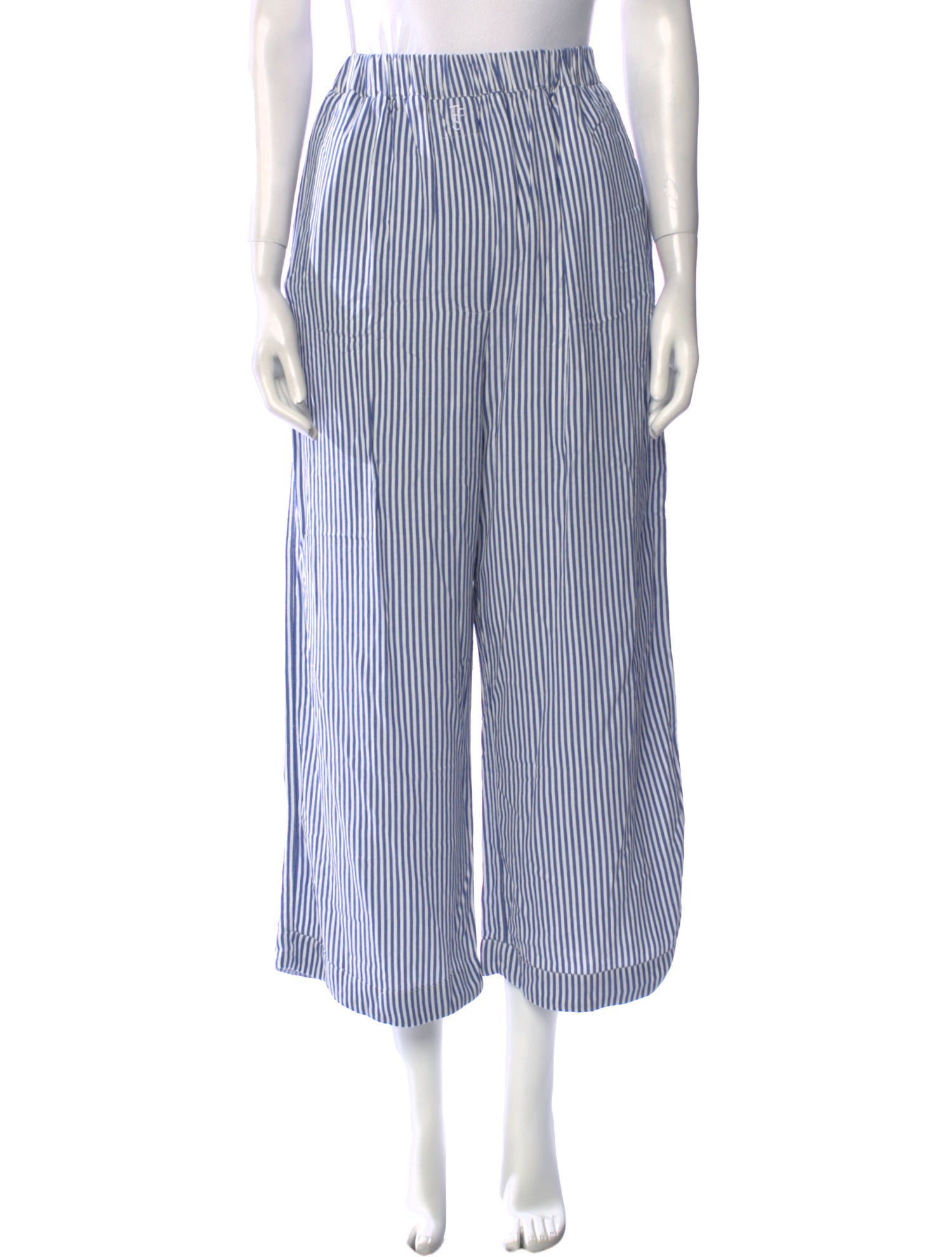 The Frankie Shop Striped Wide Leg Pants