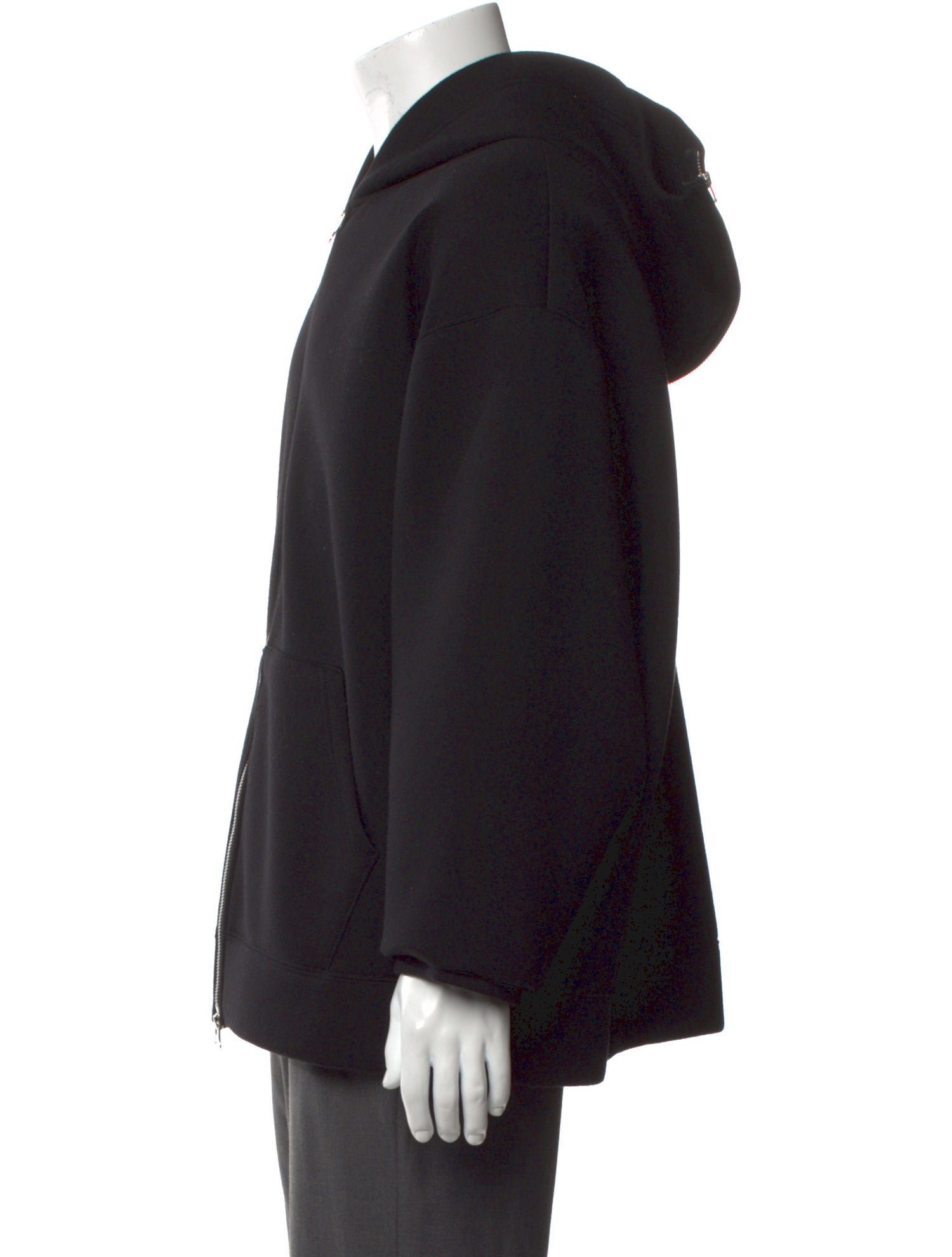 The Frankie Shop Crew Neck Long Sleeve Hoodie