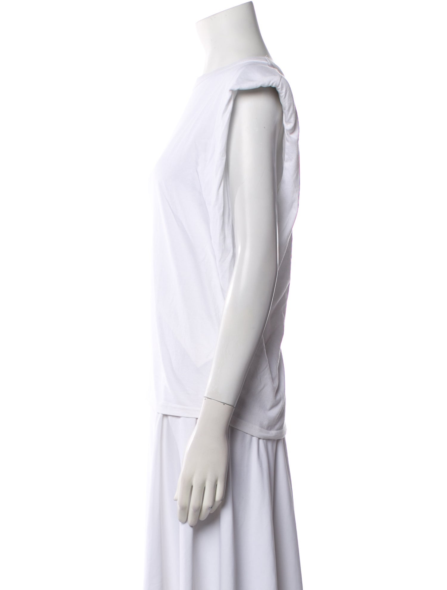 The Frankie Shop Crew Neck Short Sleeve T-Shirt