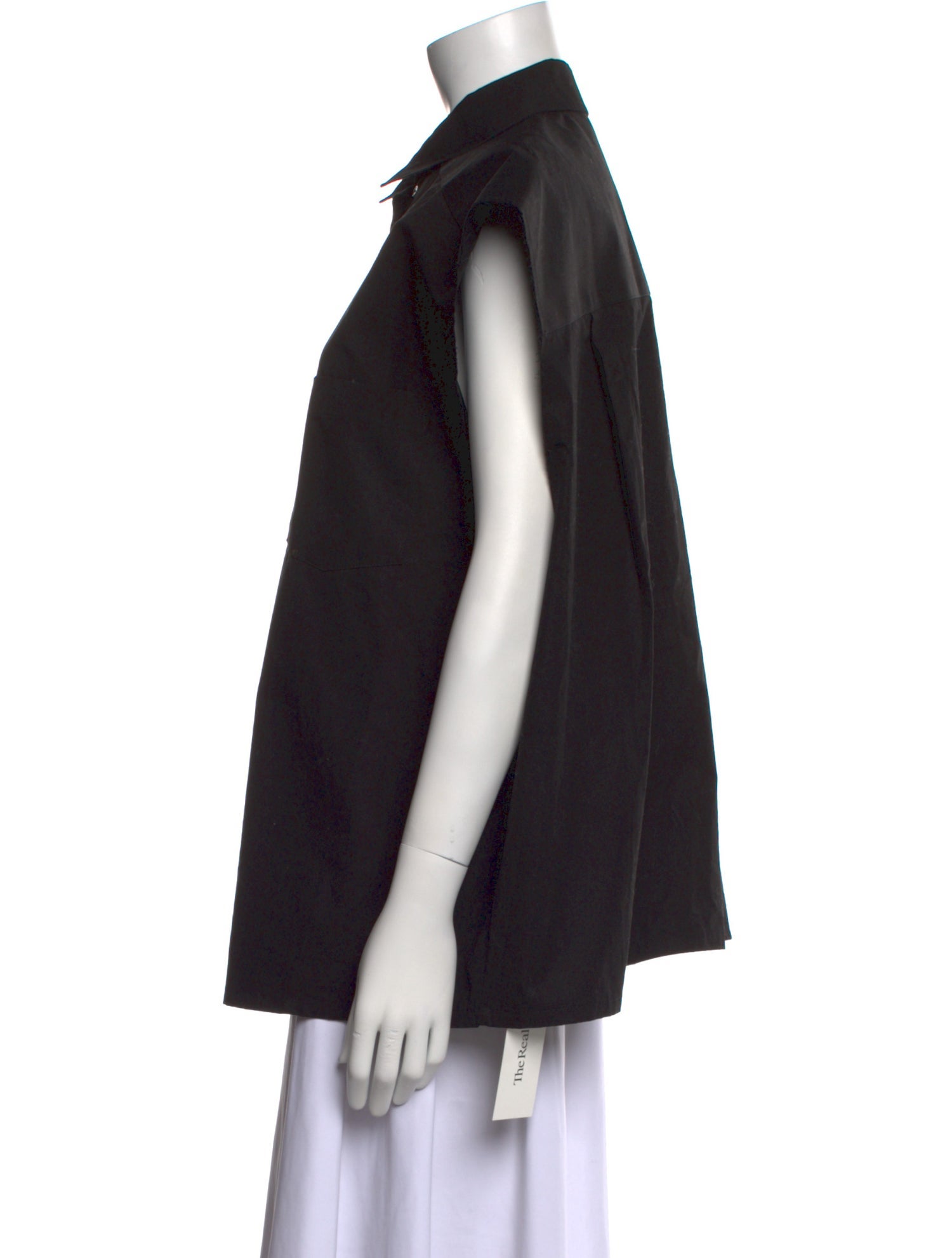 The Frankie Shop Short Sleeve Button-Up Top