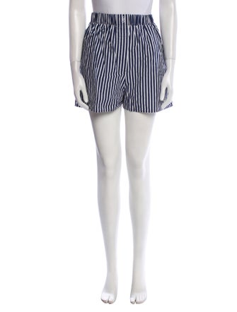 The Frankie Shop Striped Mini Shorts
