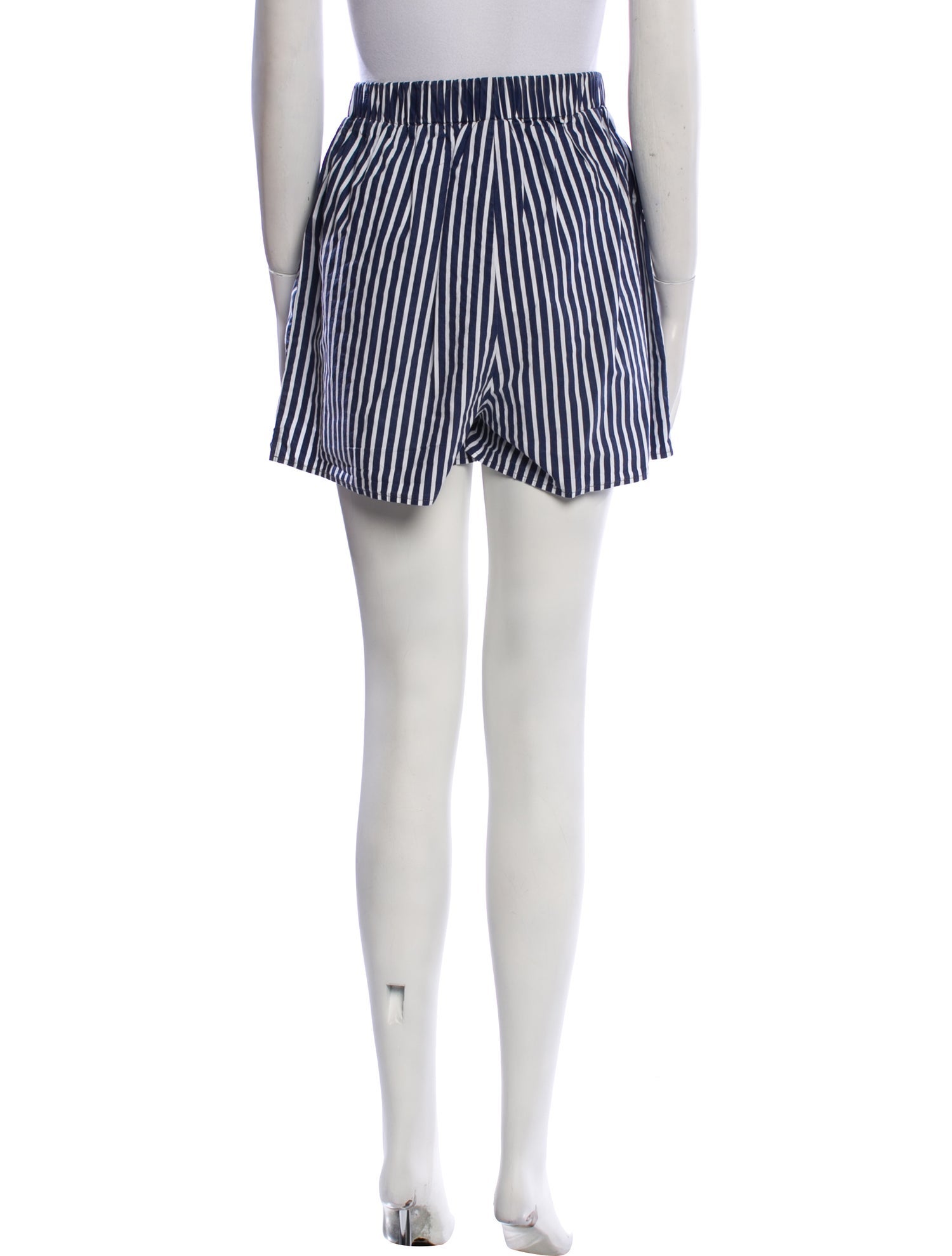 The Frankie Shop Striped Mini Shorts