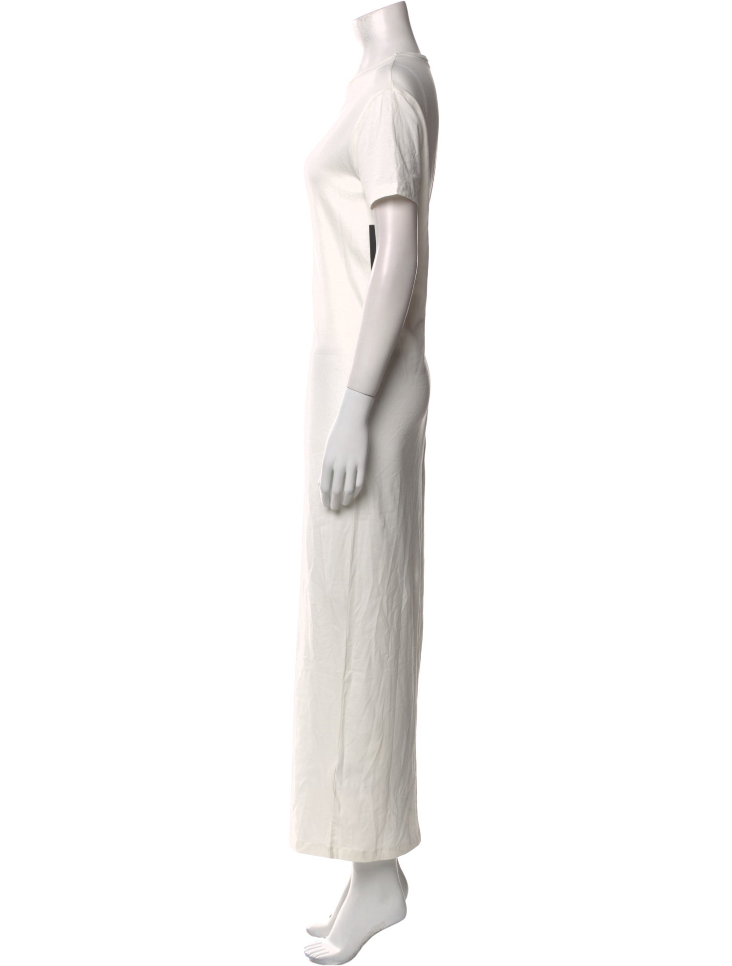 The Frankie Shop Crew Neck Long Dress