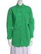 The Frankie Shop Long Sleeve Button-Up Top