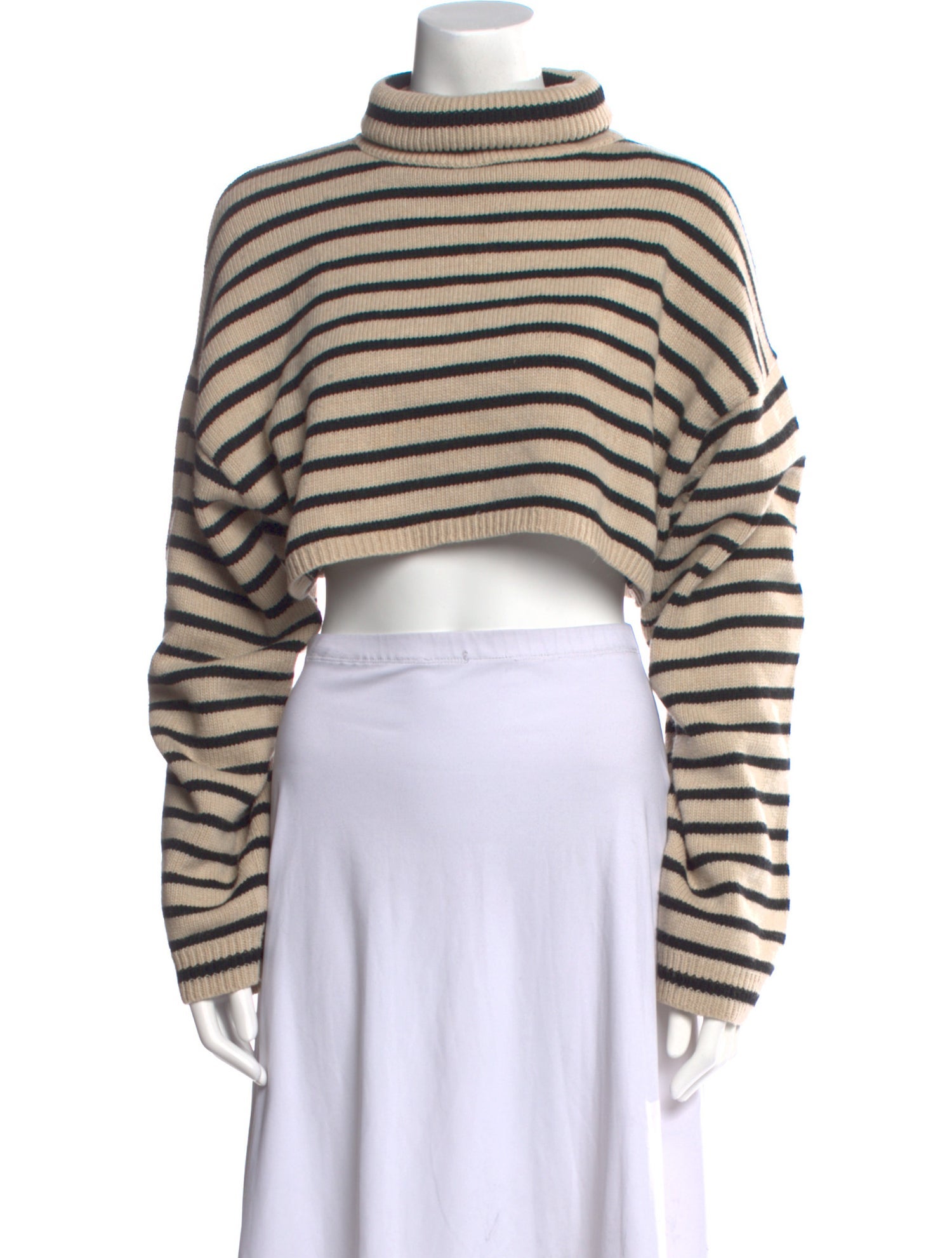 The Frankie Shop Striped Turtleneck Sweater