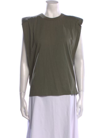 The Frankie Shop Crew Neck Short Sleeve Top