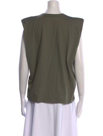 The Frankie Shop Crew Neck Short Sleeve Top