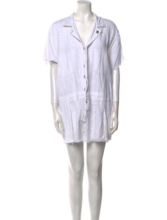 The Frankie Shop Linen Romper