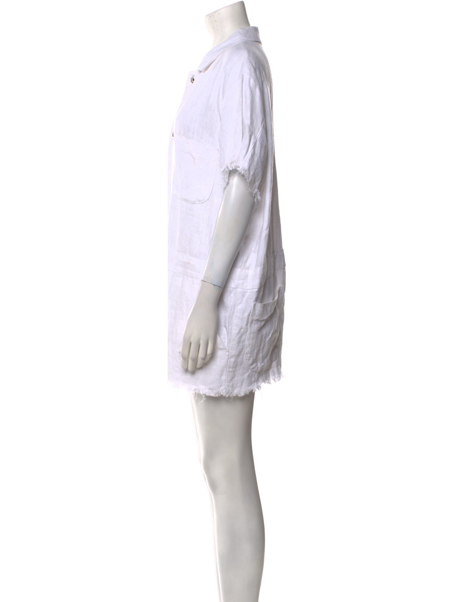 The Frankie Shop Linen Romper