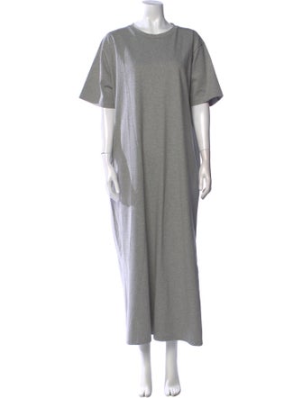 The Frankie Shop Crew Neck Long Dress