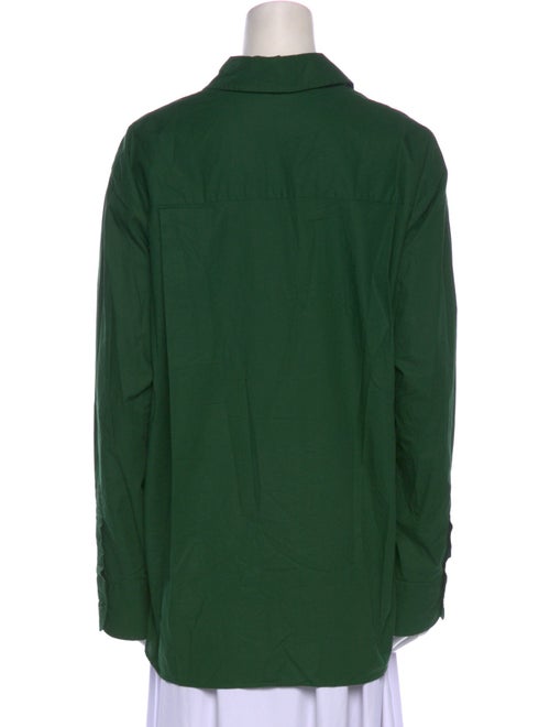 The Frankie Shop Long Sleeve Button-Up Top