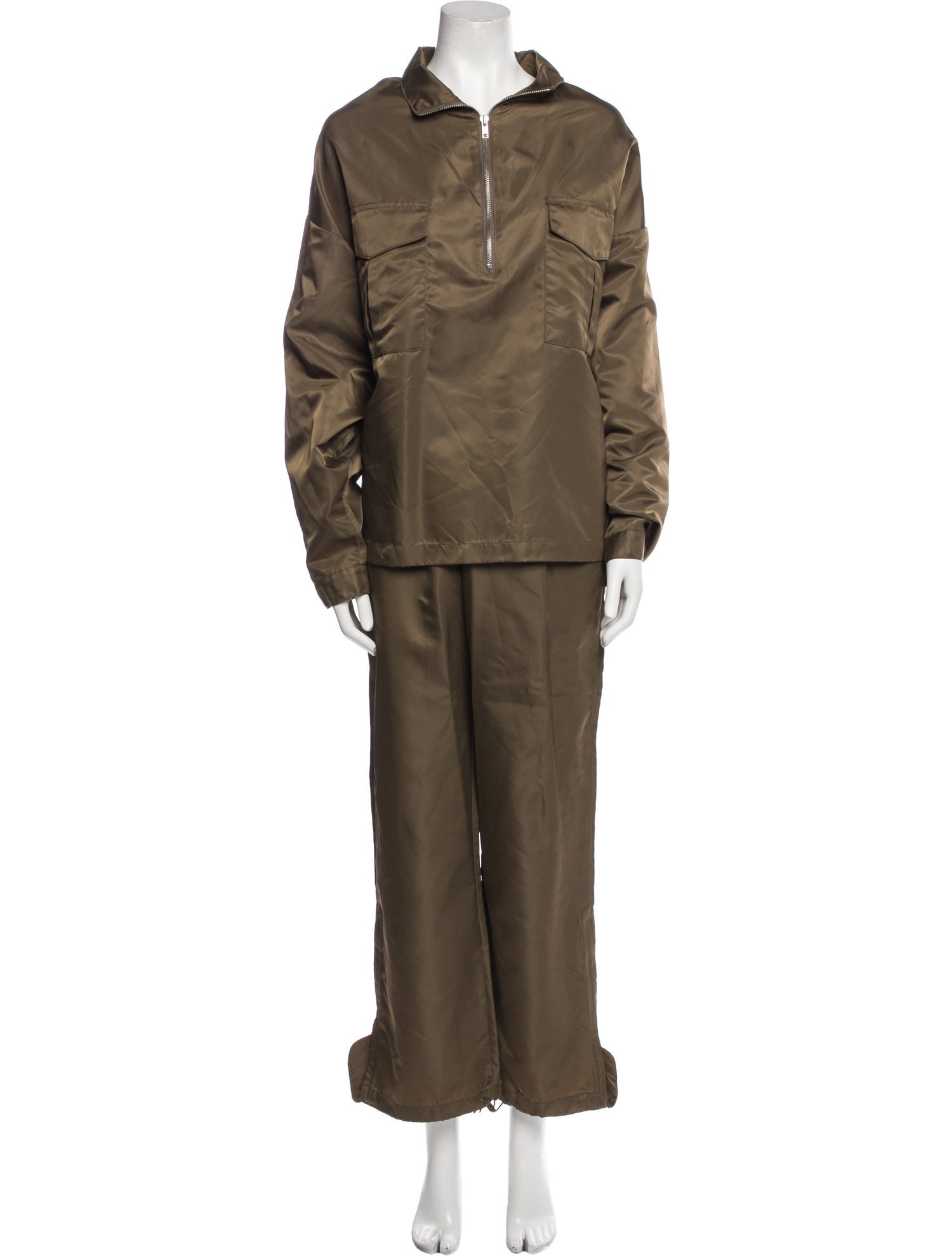 The Frankie Shop Nylon Pant Set