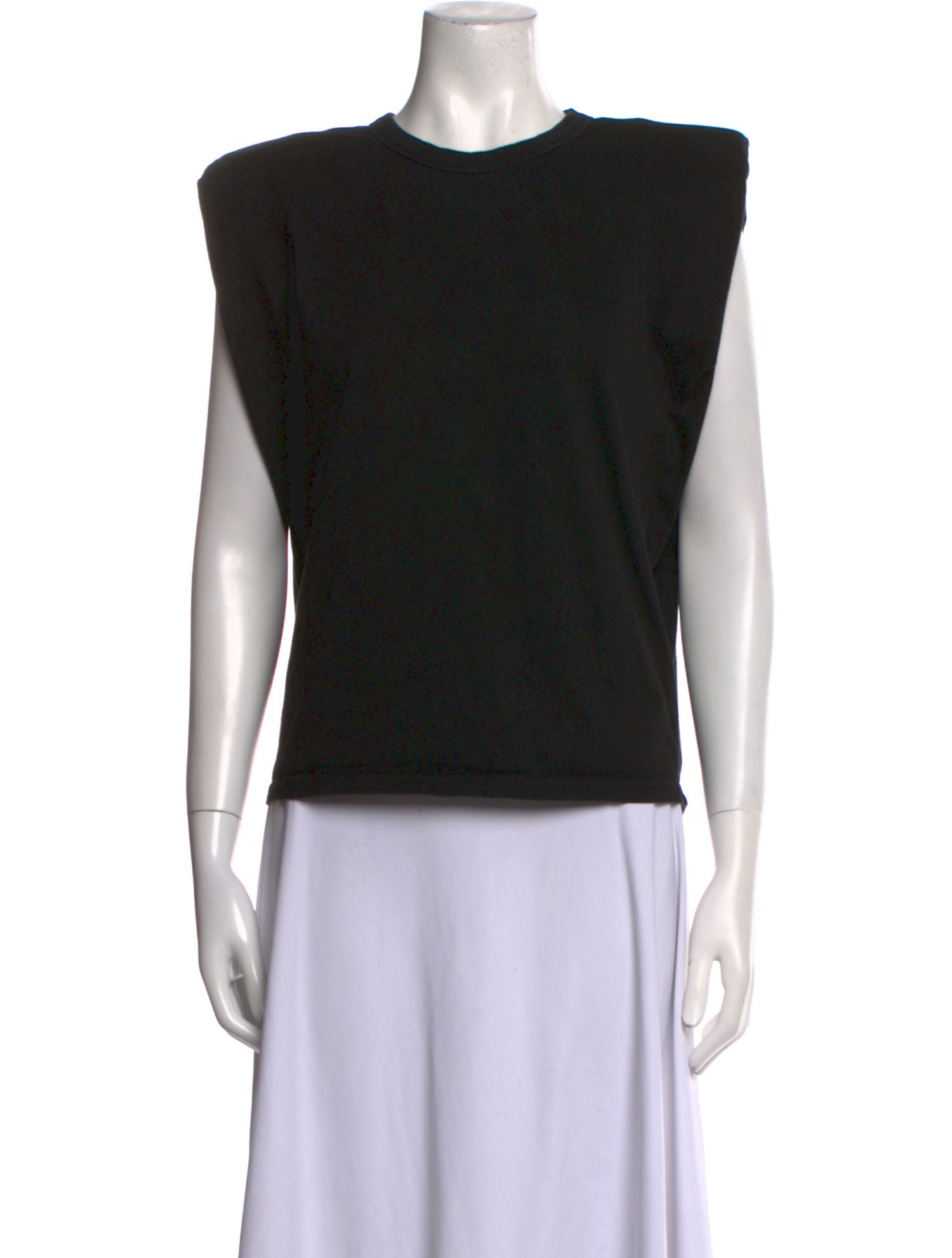 The Frankie Shop Crew Neck Sleeveless Top