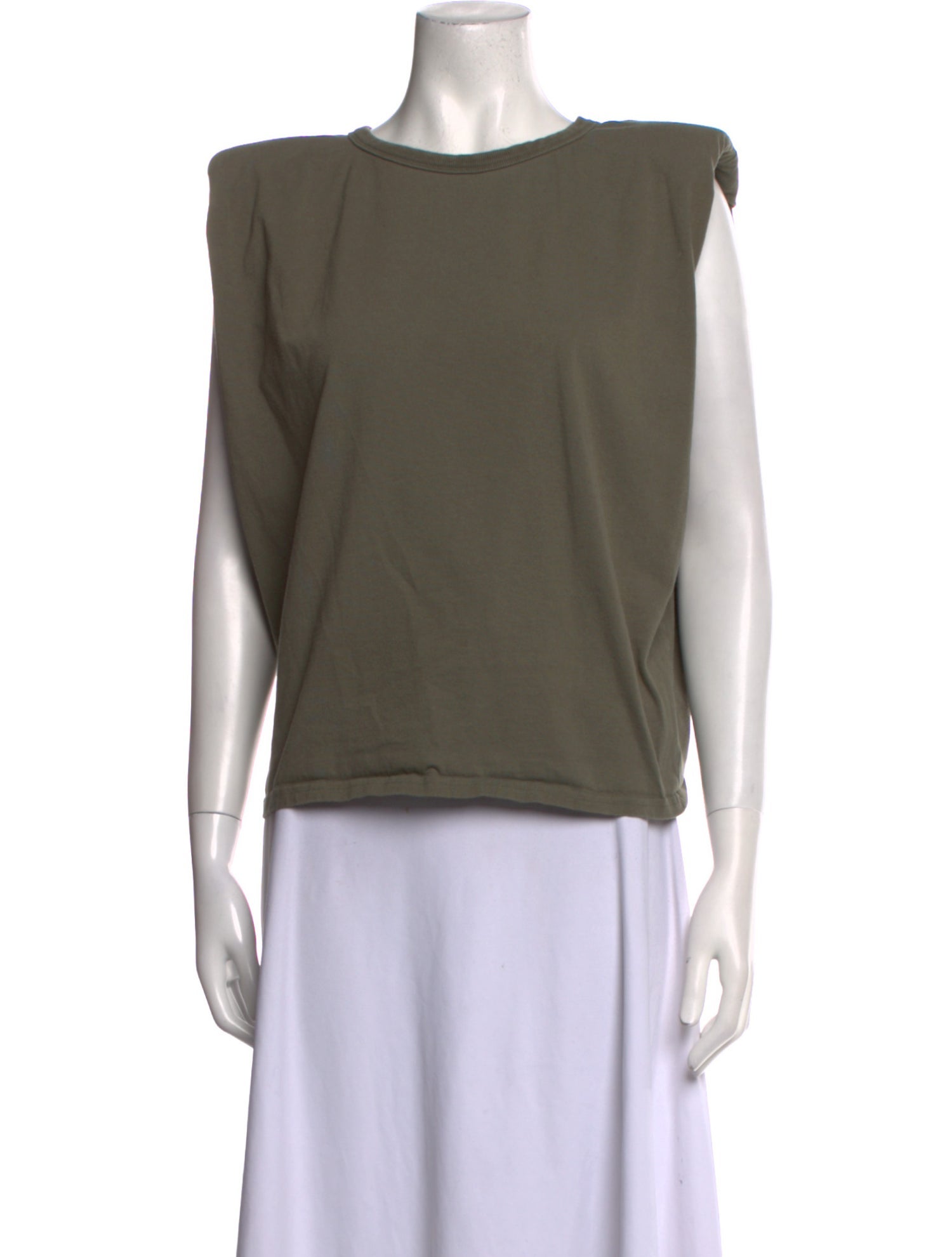 The Frankie Shop Crew Neck Short Sleeve Top