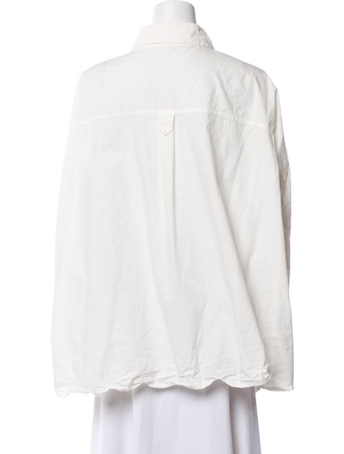 The Frankie Shop Long Sleeve Button-Up Top