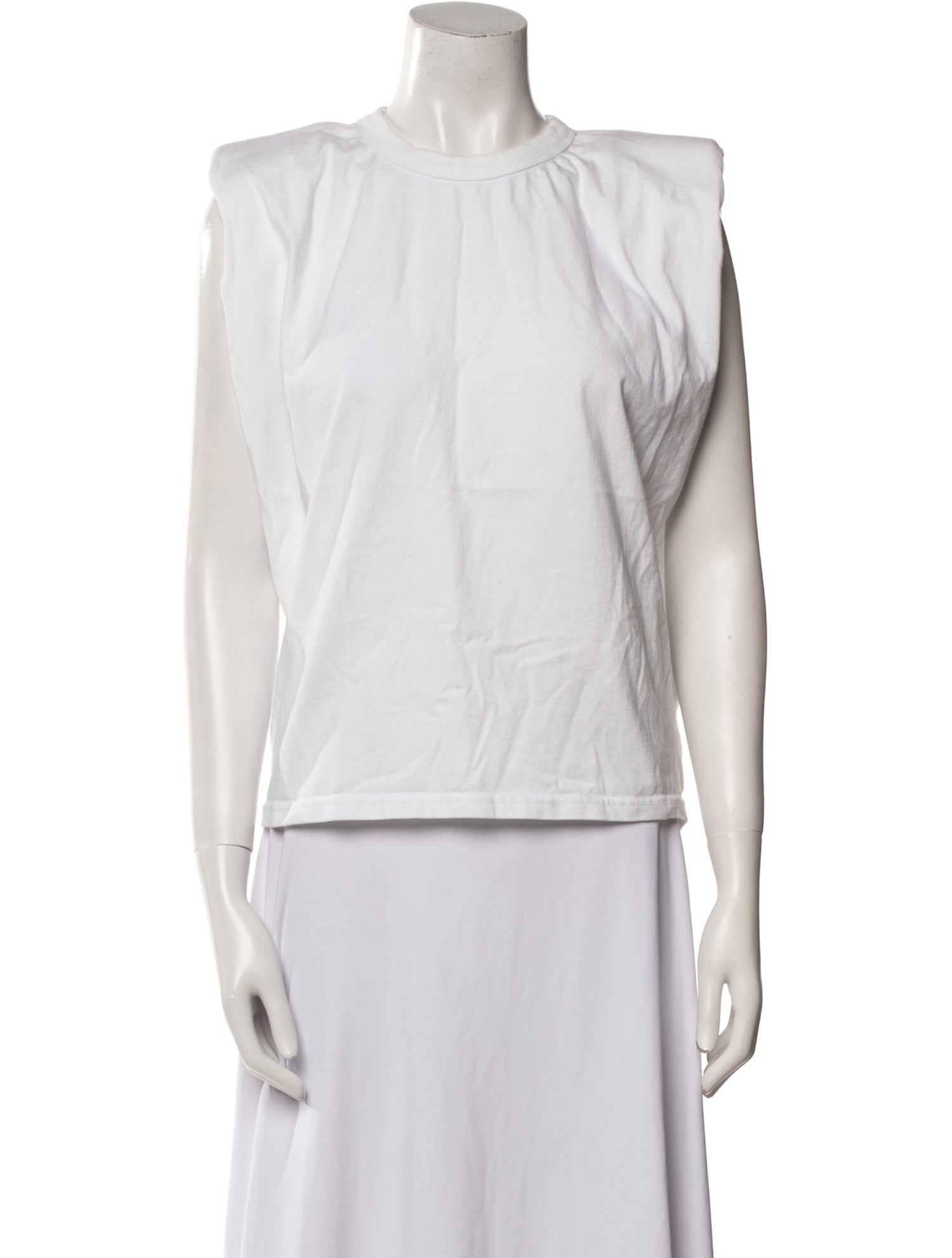 The Frankie Shop Crew Neck Sleeveless Top