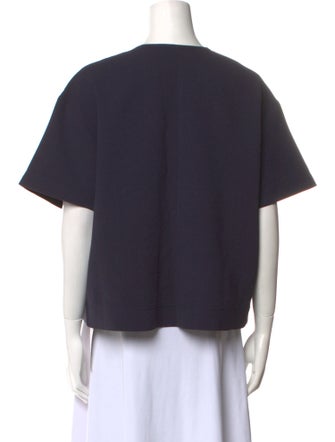 The Frankie Shop Crew Neck Short Sleeve T-Shirt