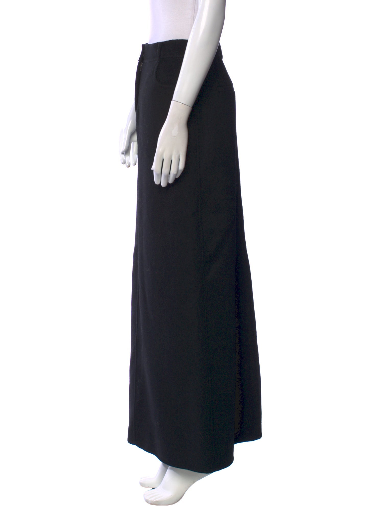 The Frankie Shop Wool Long Skirt