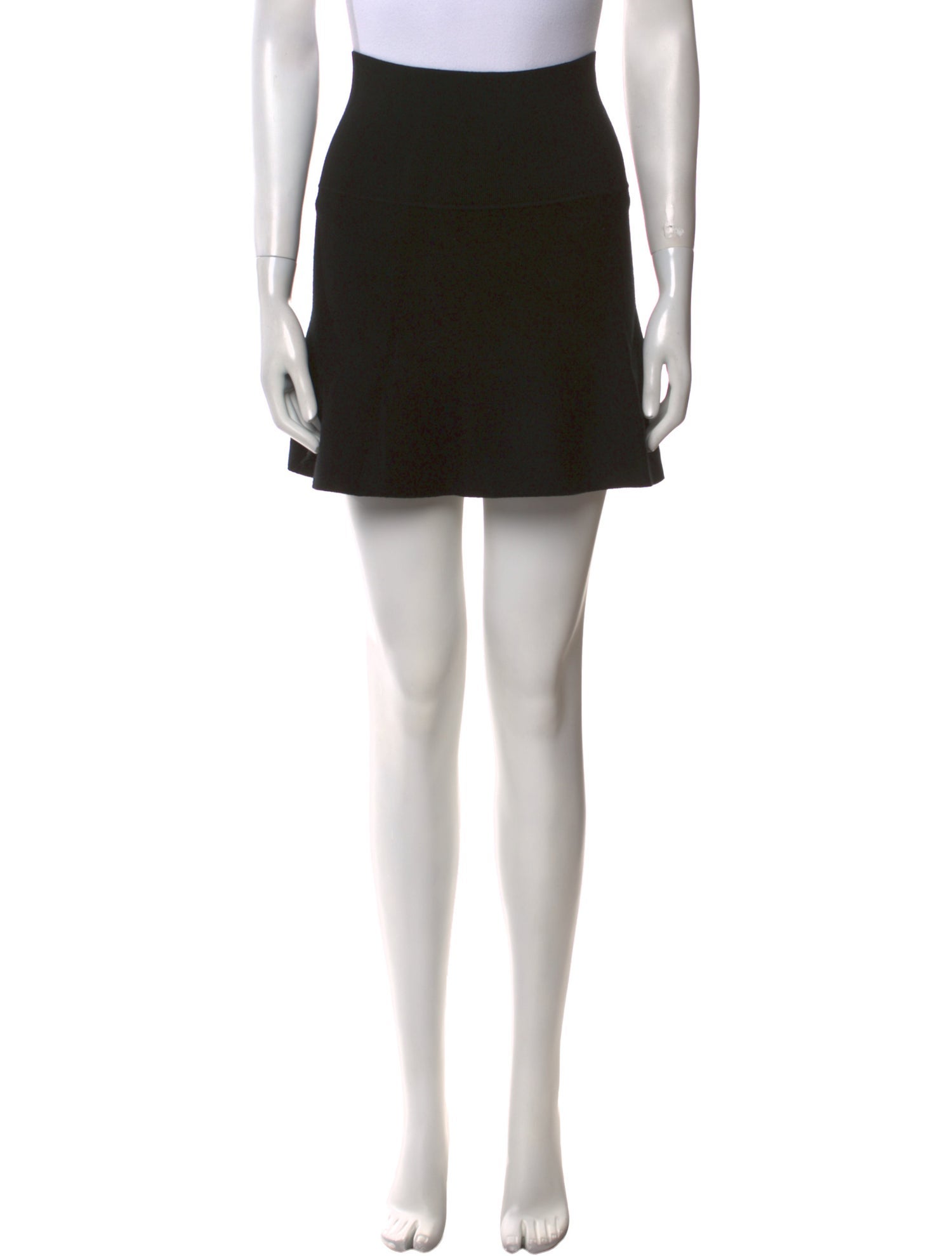 The Frankie Shop Pleated Accents Mini Skirt