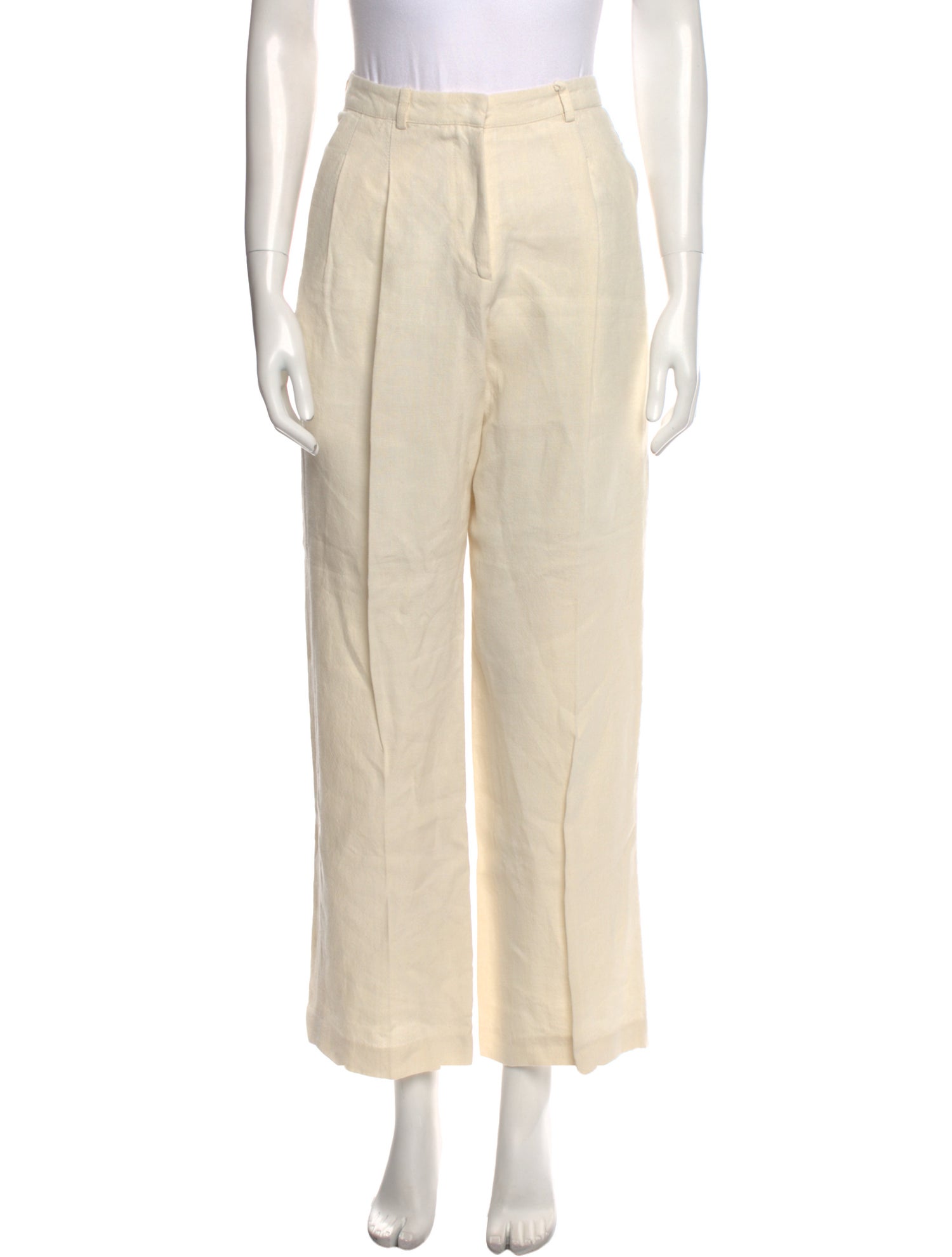 The Frankie Shop Linen Wide Leg Pants