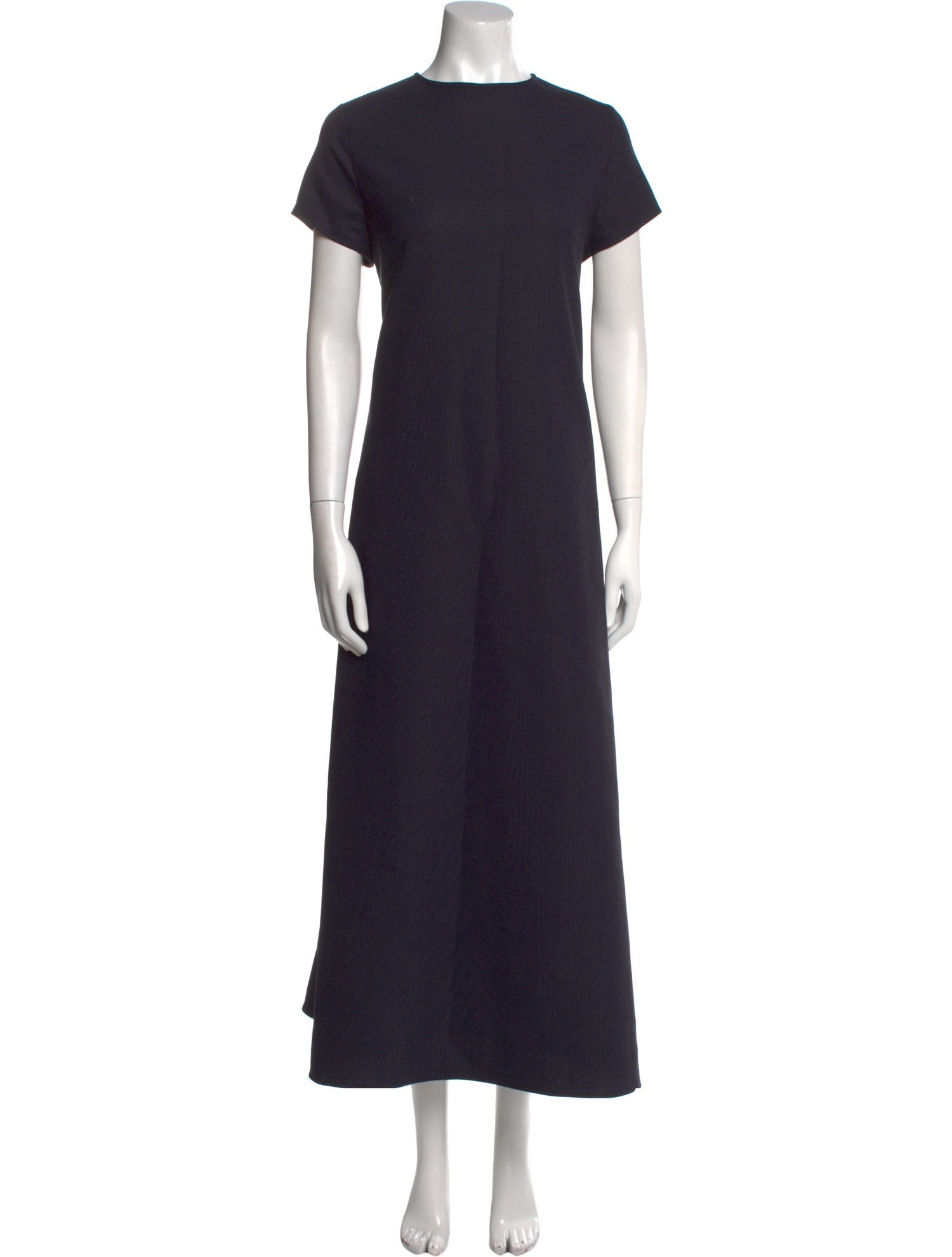 The Frankie Shop Crew Neck Long Dress