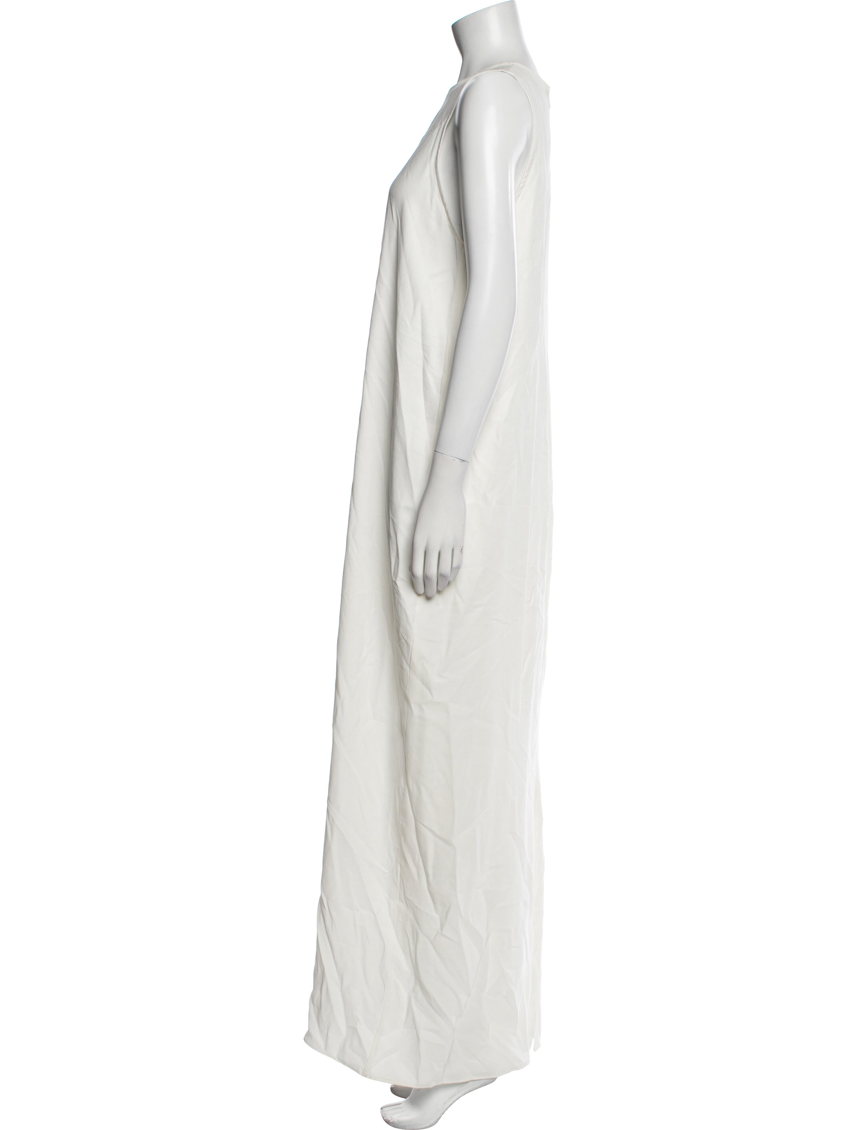 The Frankie Shop Crew Neck Long Dress