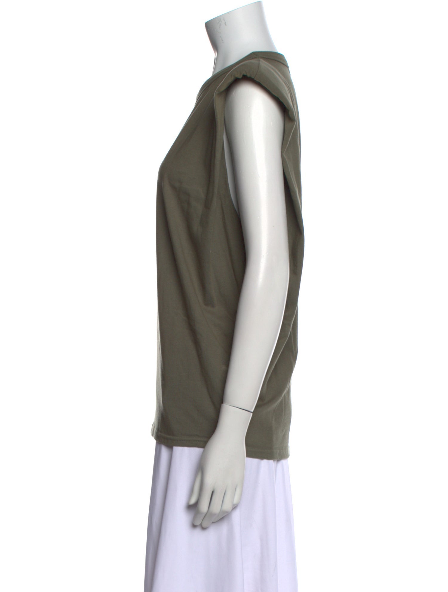 The Frankie Shop Crew Neck Short Sleeve Top