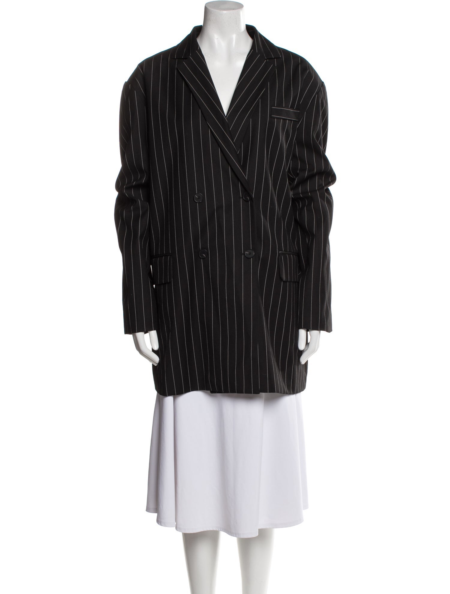 The Frankie Shop Striped Coat