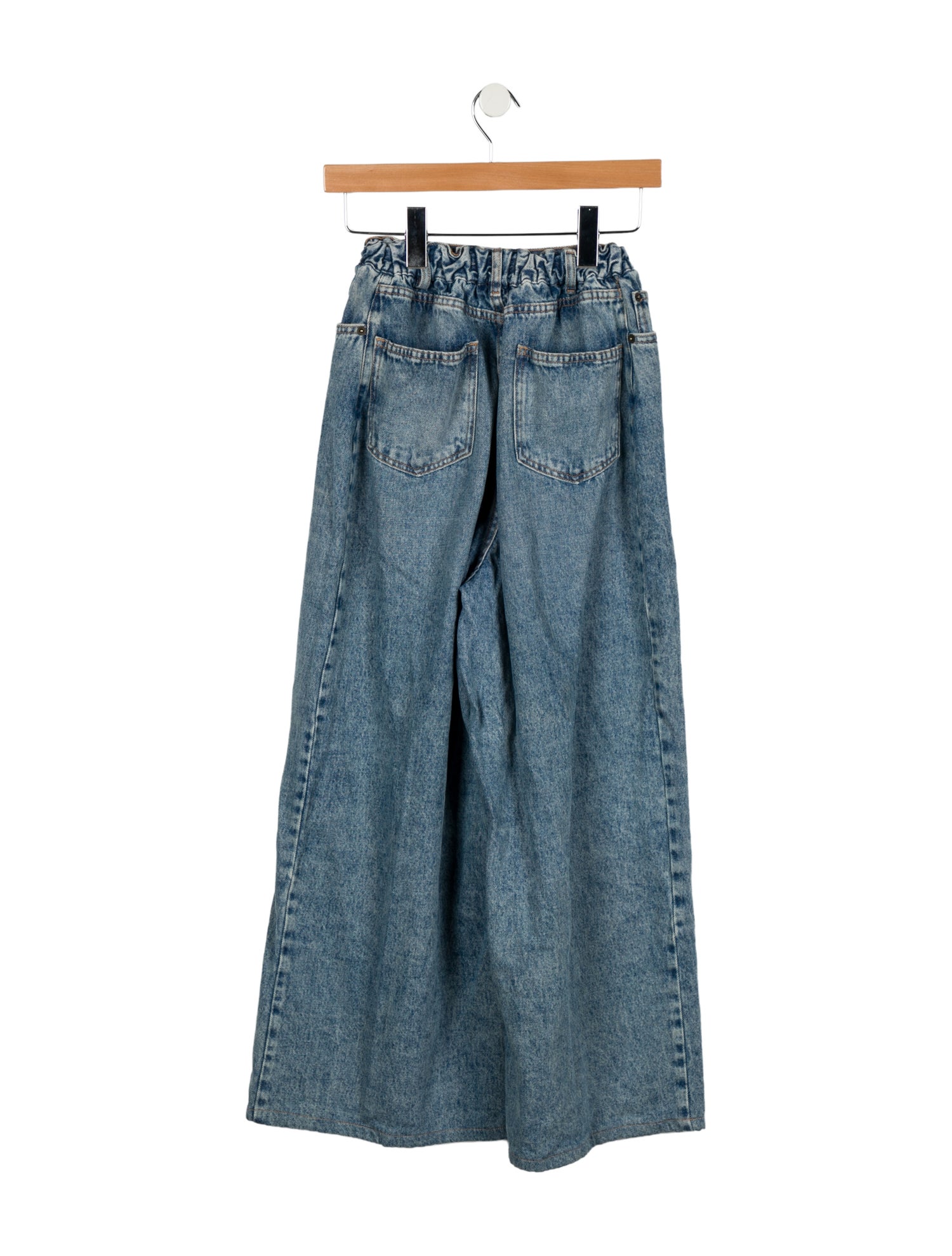 The Frankie Shop High-Rise Wide Leg Jeans