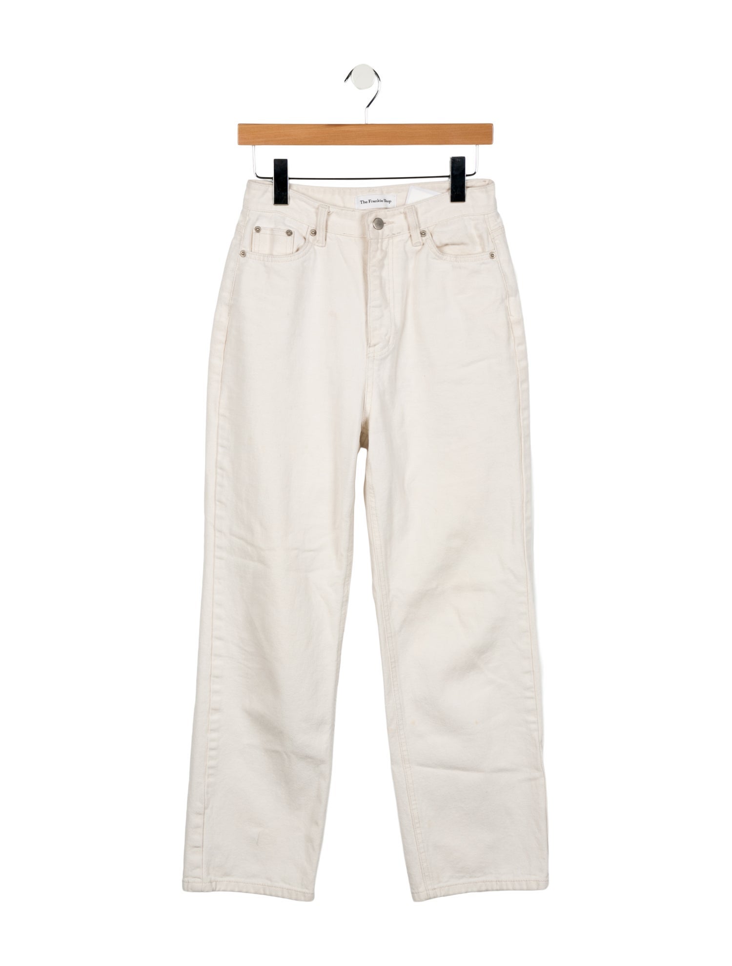 The Frankie Shop High-Rise Wide Leg Jeans