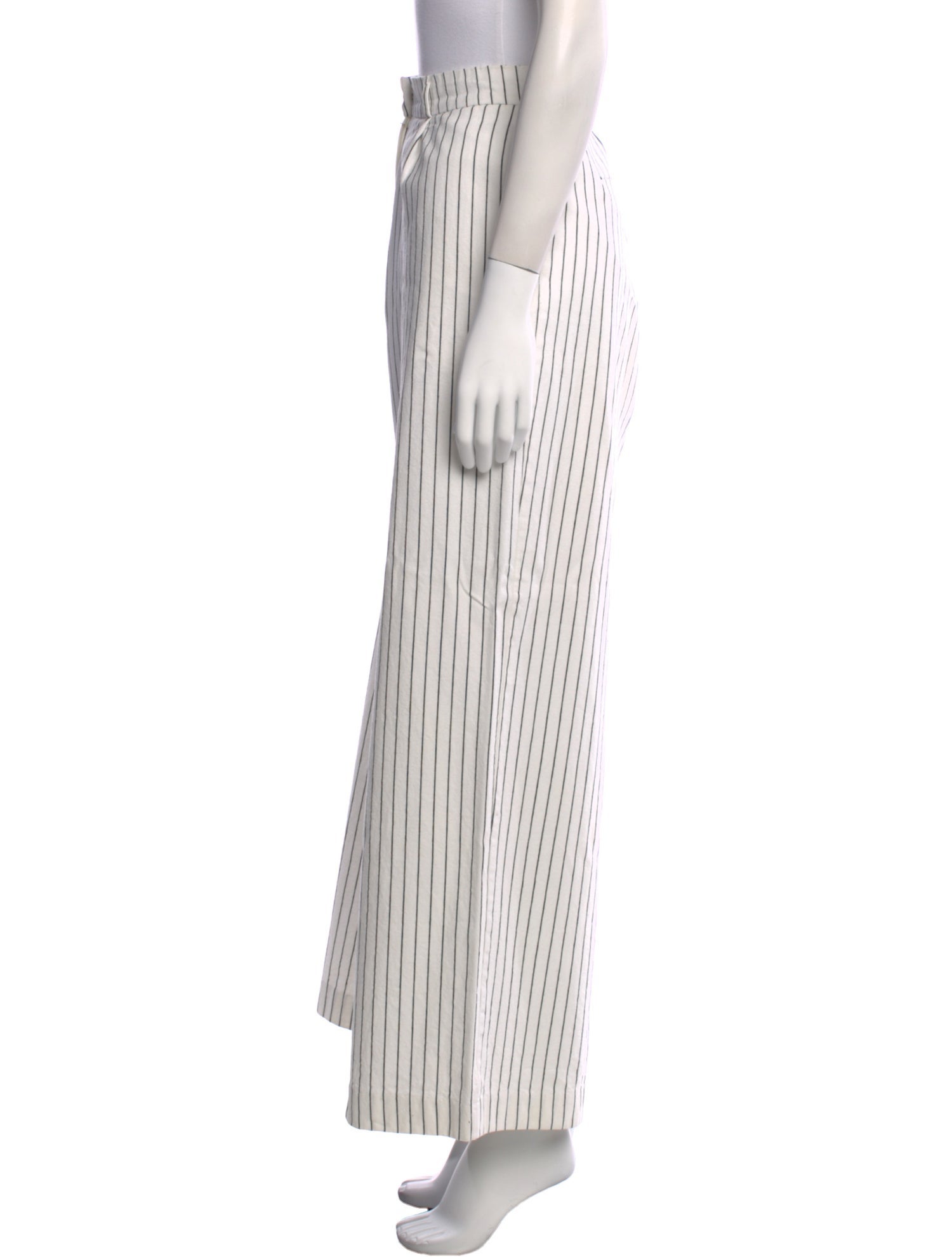 The Frankie Shop Striped Wide Leg Pants