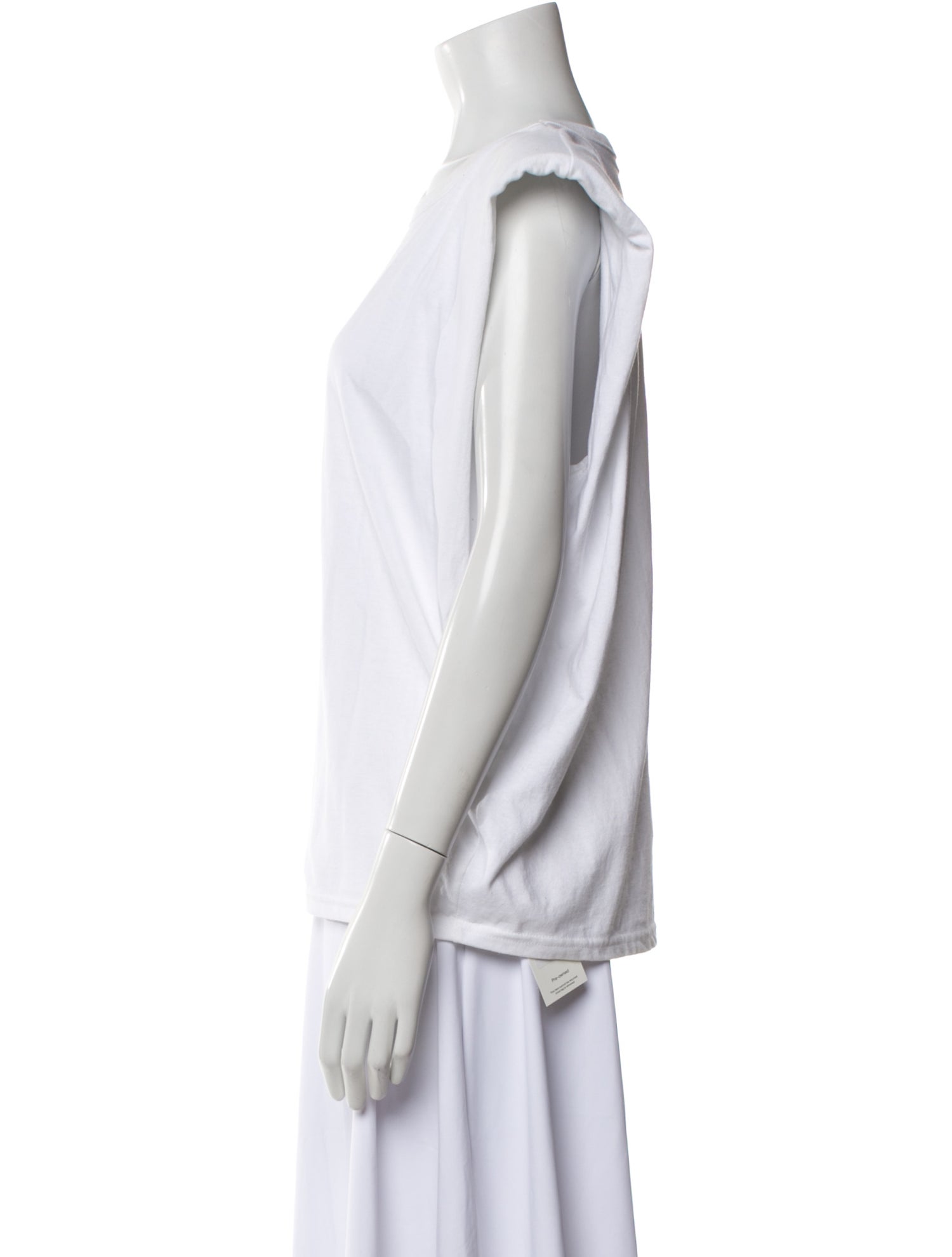 The Frankie Shop Bateau Neckline Short Sleeve T-Shirt