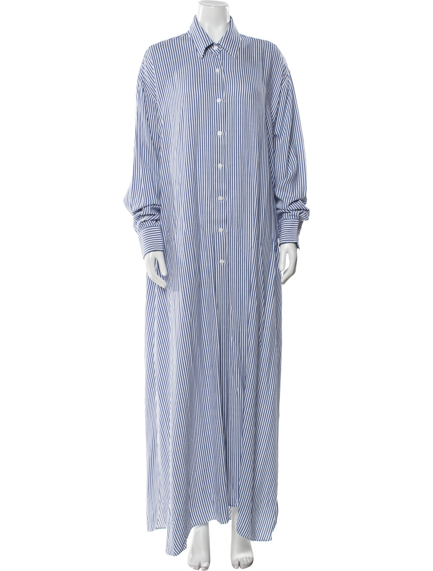 The Frankie Shop Striped Long Dress