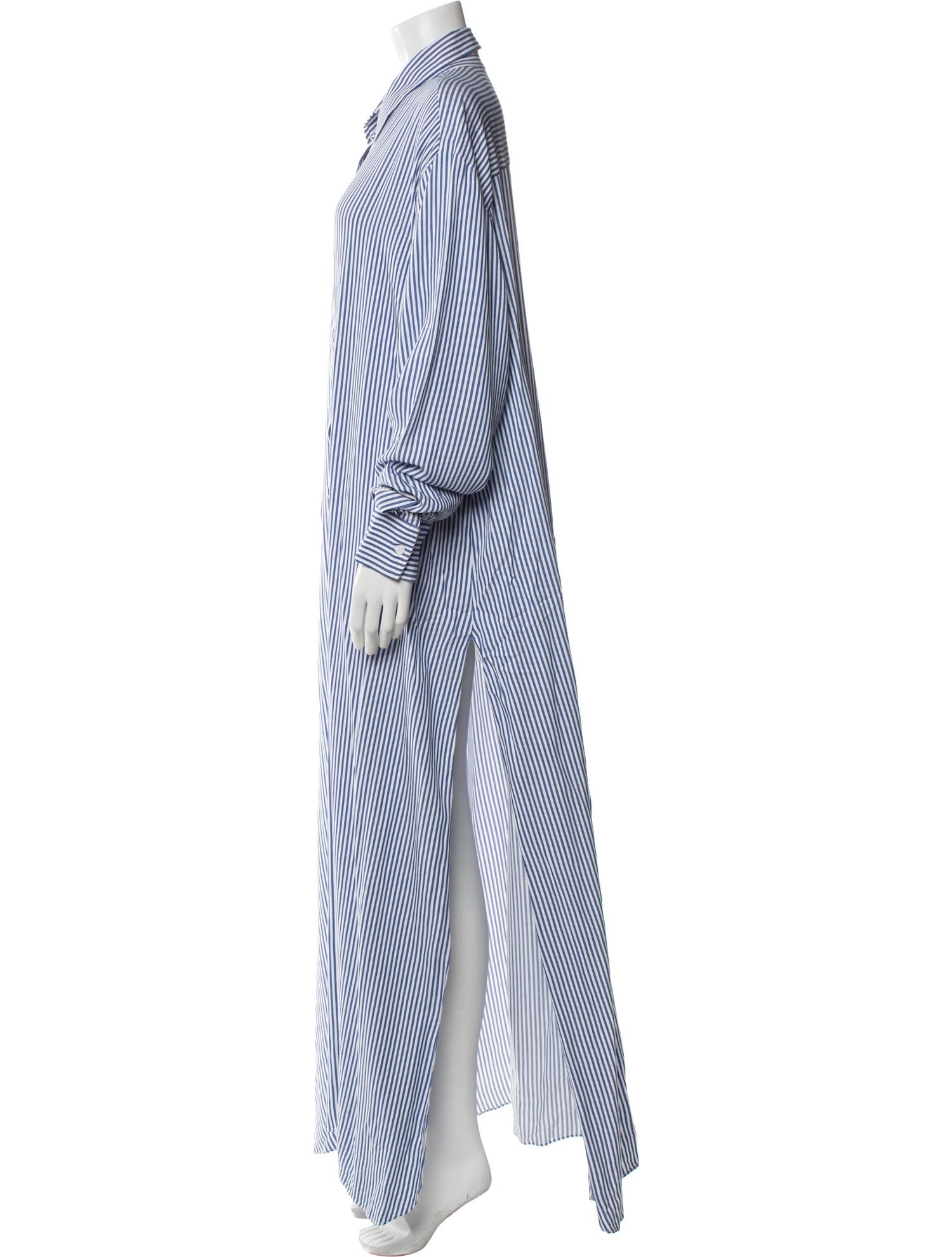 The Frankie Shop Striped Long Dress