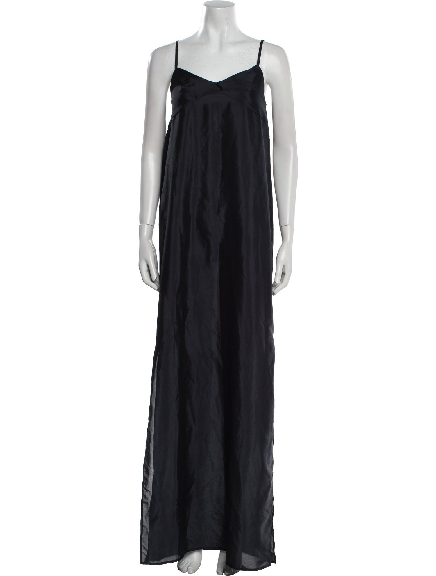 The Frankie Shop V-Neck Long Dress