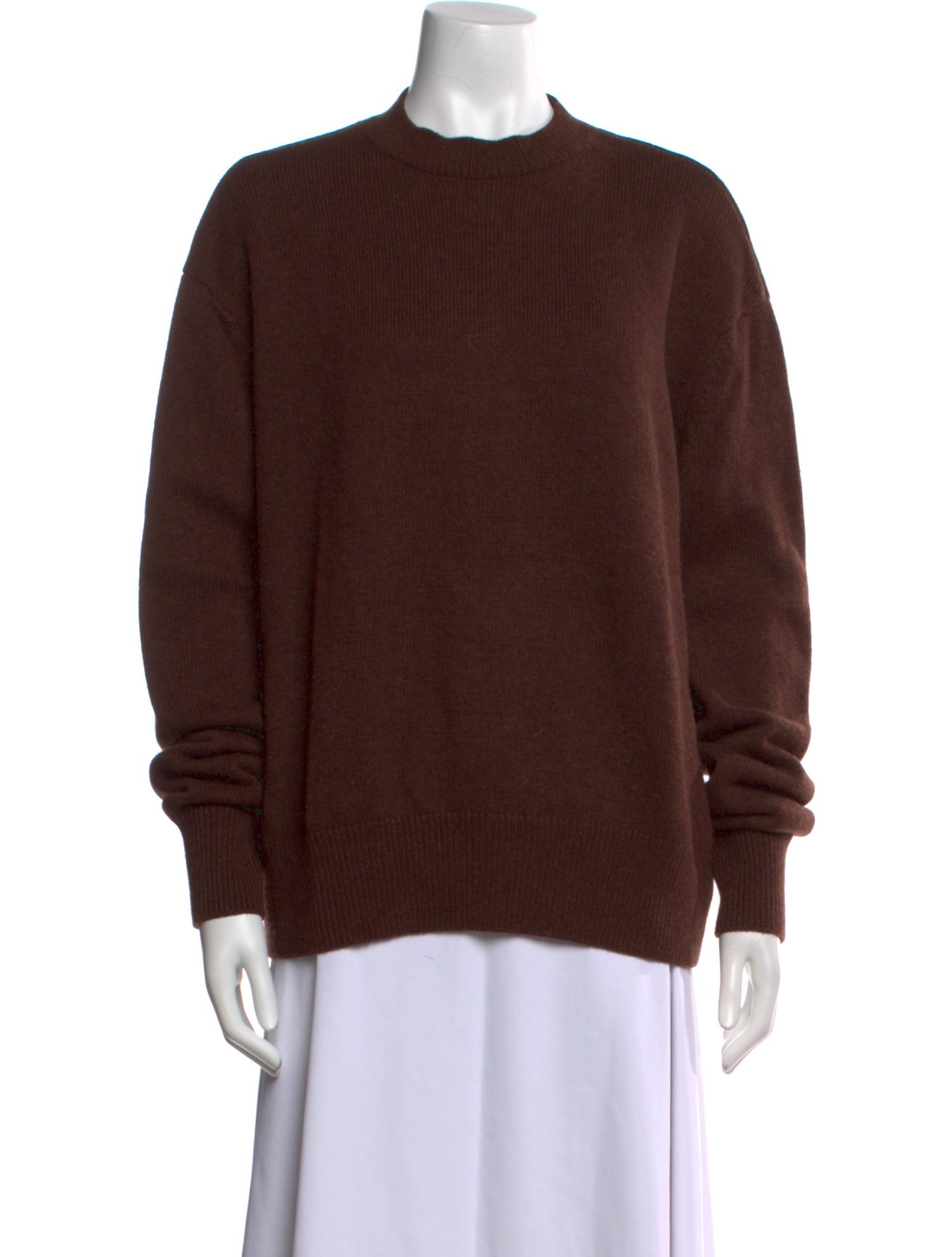 The Frankie Shop Merino Wool Crew Neck Sweater