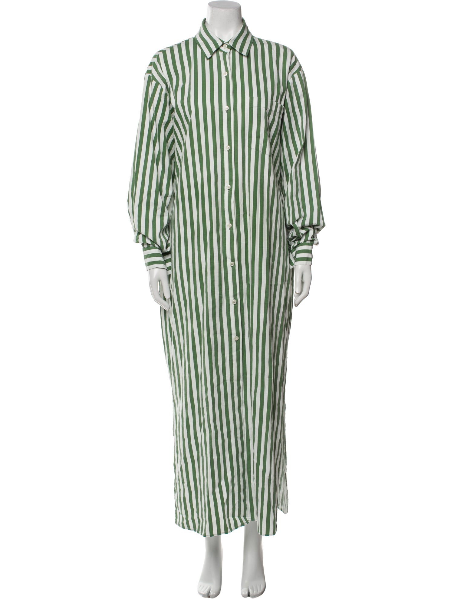 The Frankie Shop Striped Long Dress