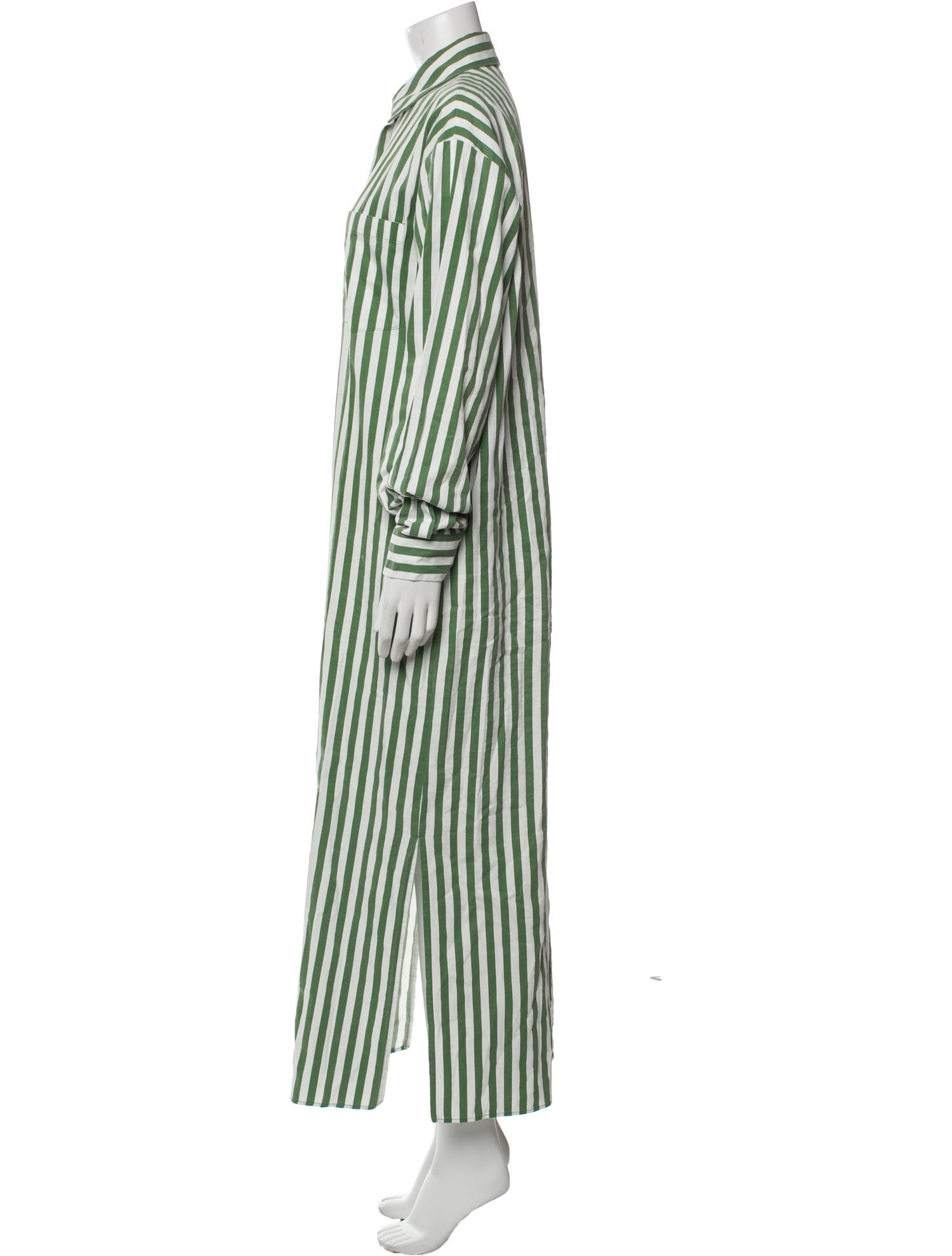 The Frankie Shop Striped Long Dress