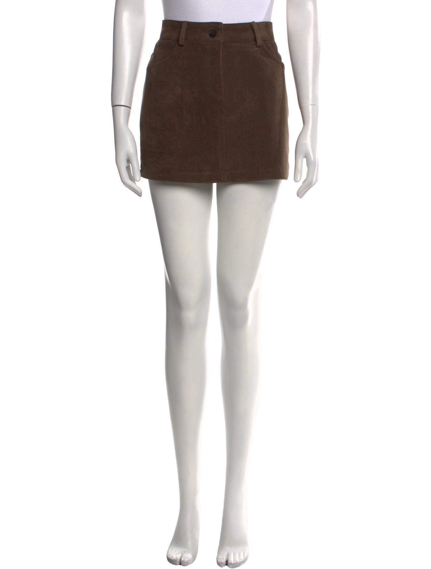 The Frankie Shop Pleated Accents Mini Skirt w/ Tags