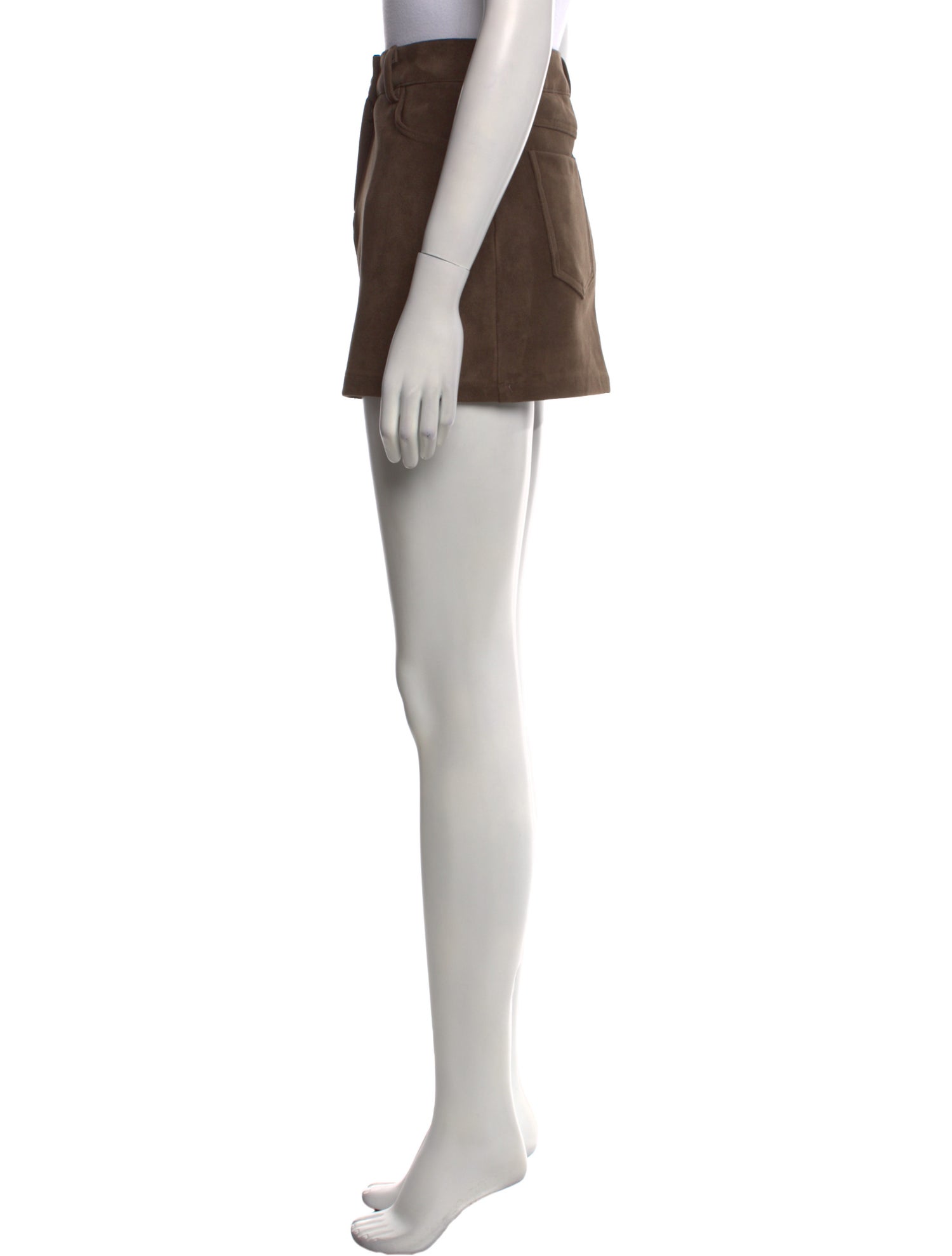 The Frankie Shop Pleated Accents Mini Skirt w/ Tags