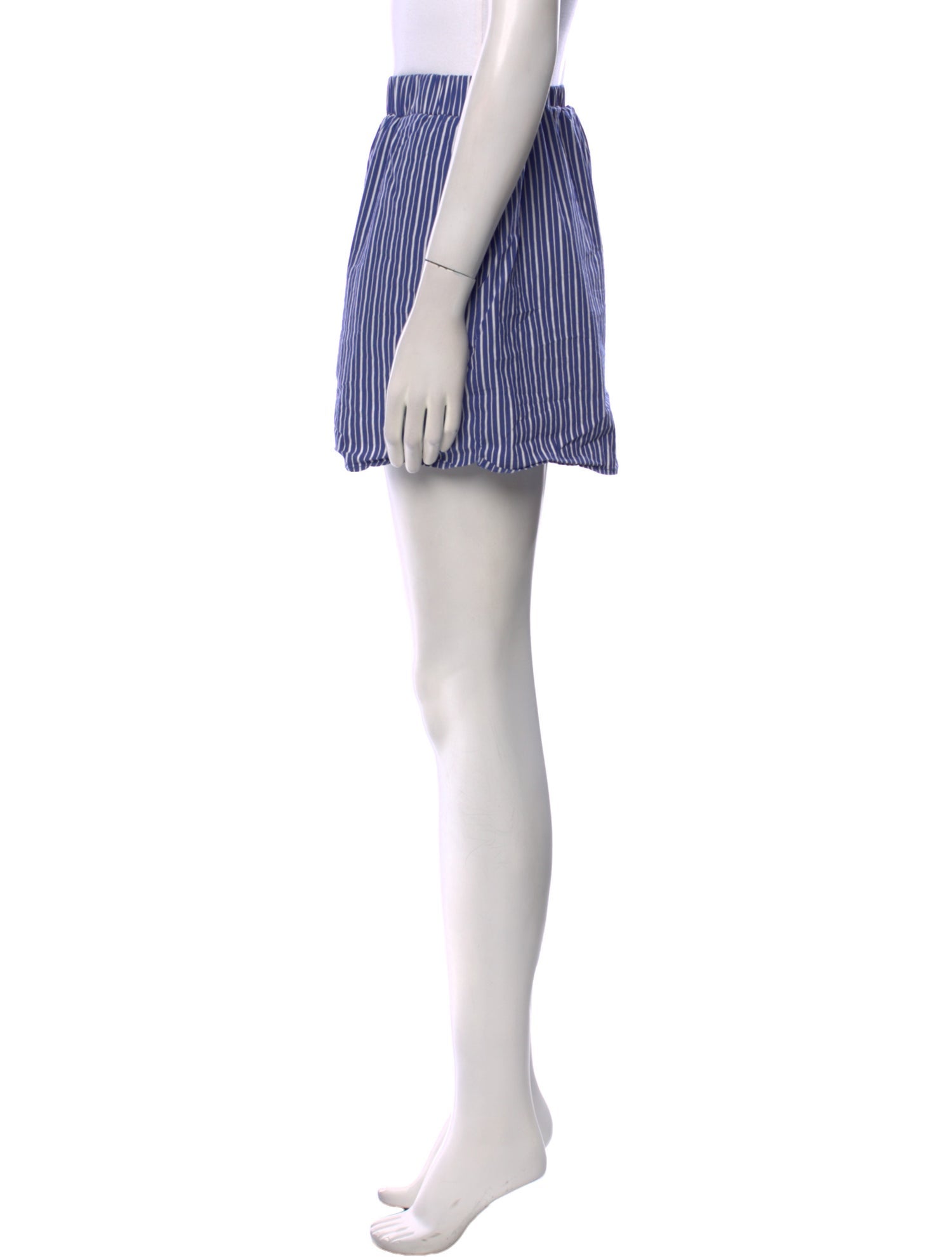 The Frankie Shop Striped Mini Shorts